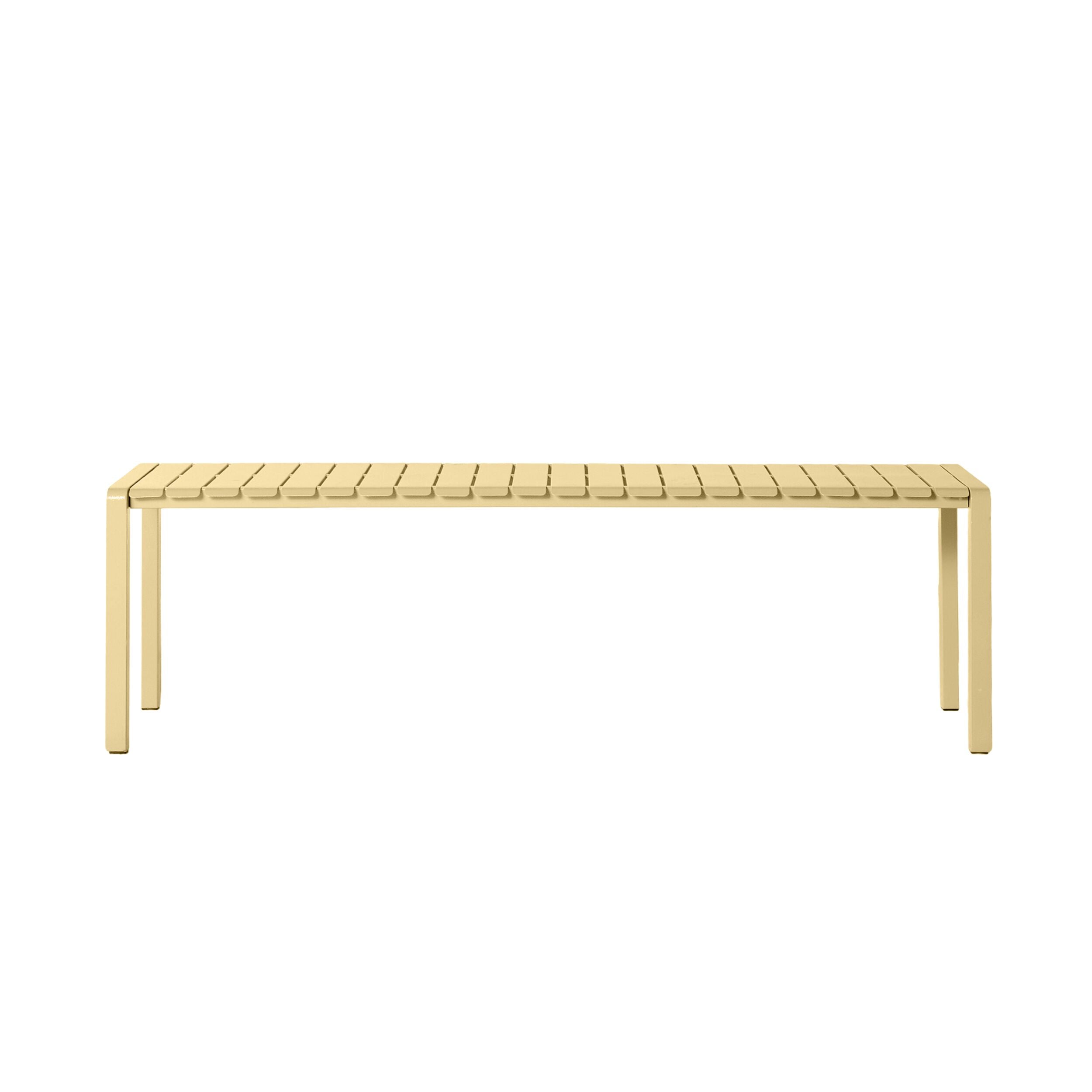 Kace Dining Bench Seat 150cm Butter Yellow