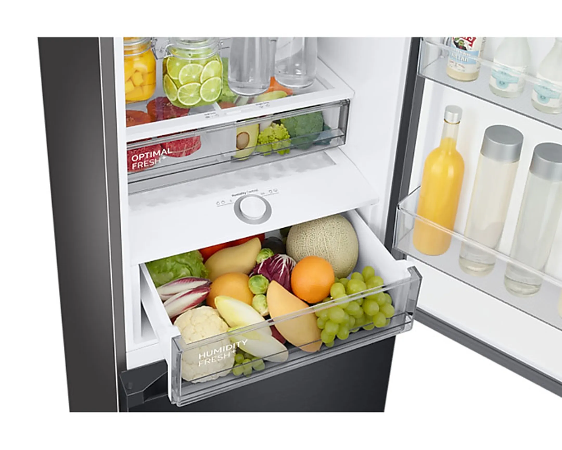 Samsung Koelkast met diepvries RB38C7B6AB1