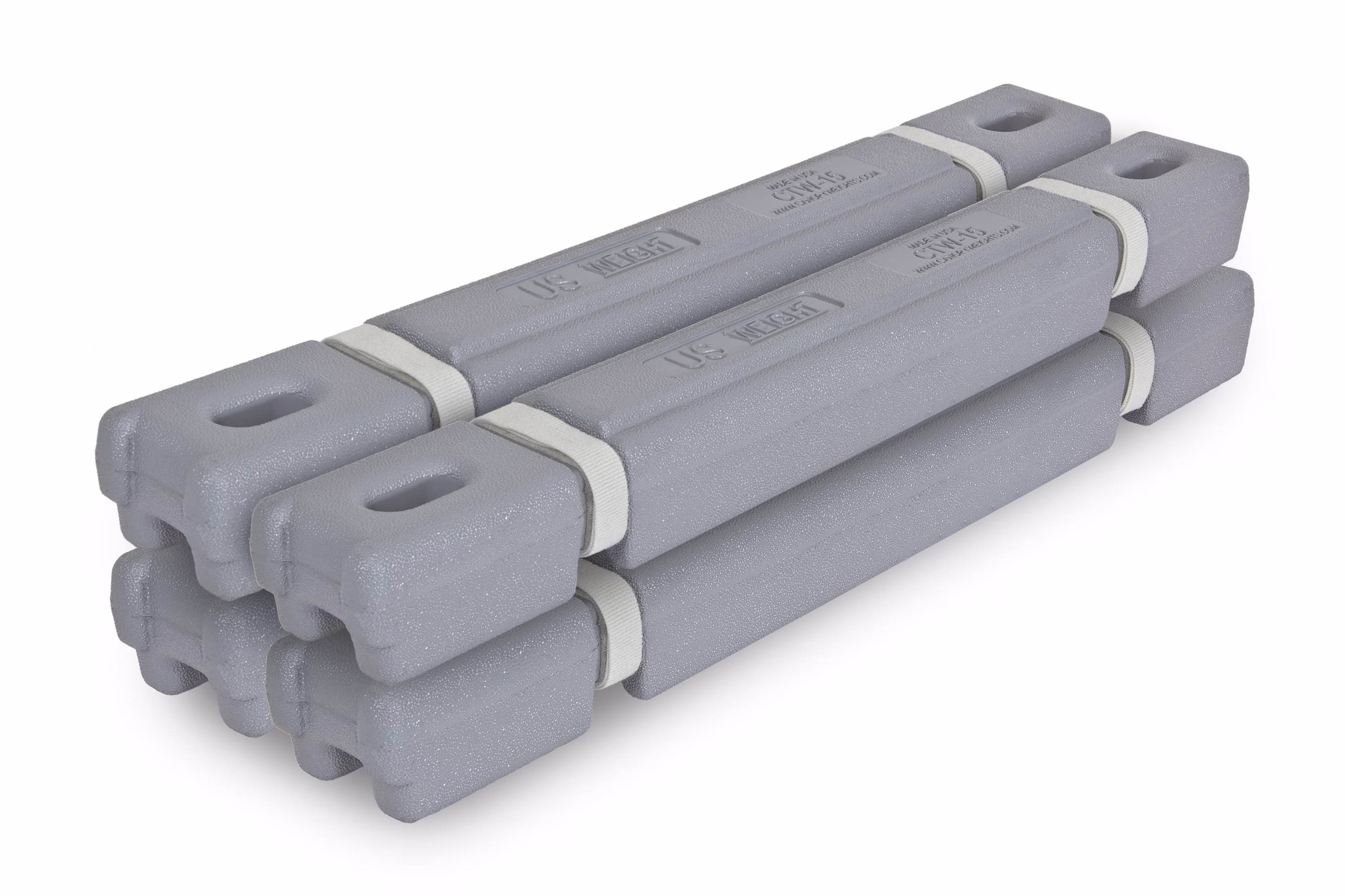 US Weight Four 15 - Pound Ingot Canopy Weights Secure Tents and Canopies �?60 Pounds Total