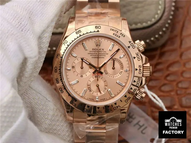 Rolex Daytona Cosmograph 116508 JH Factory Rose Gold Dial
