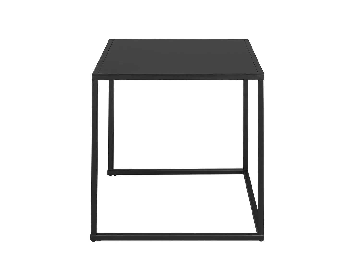 LIVARNO home Set de 2 tables d'appoint San Diego, noir