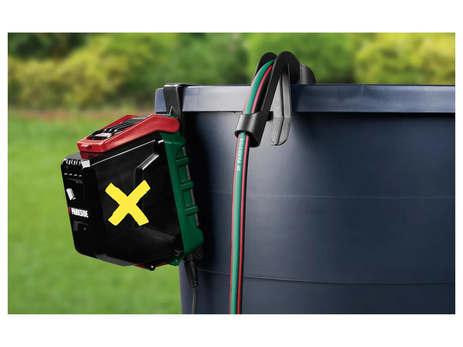 PARKSIDE Pompe pour collecteur deau de pluie sans fil PRPA 20-Li B3, 20 V