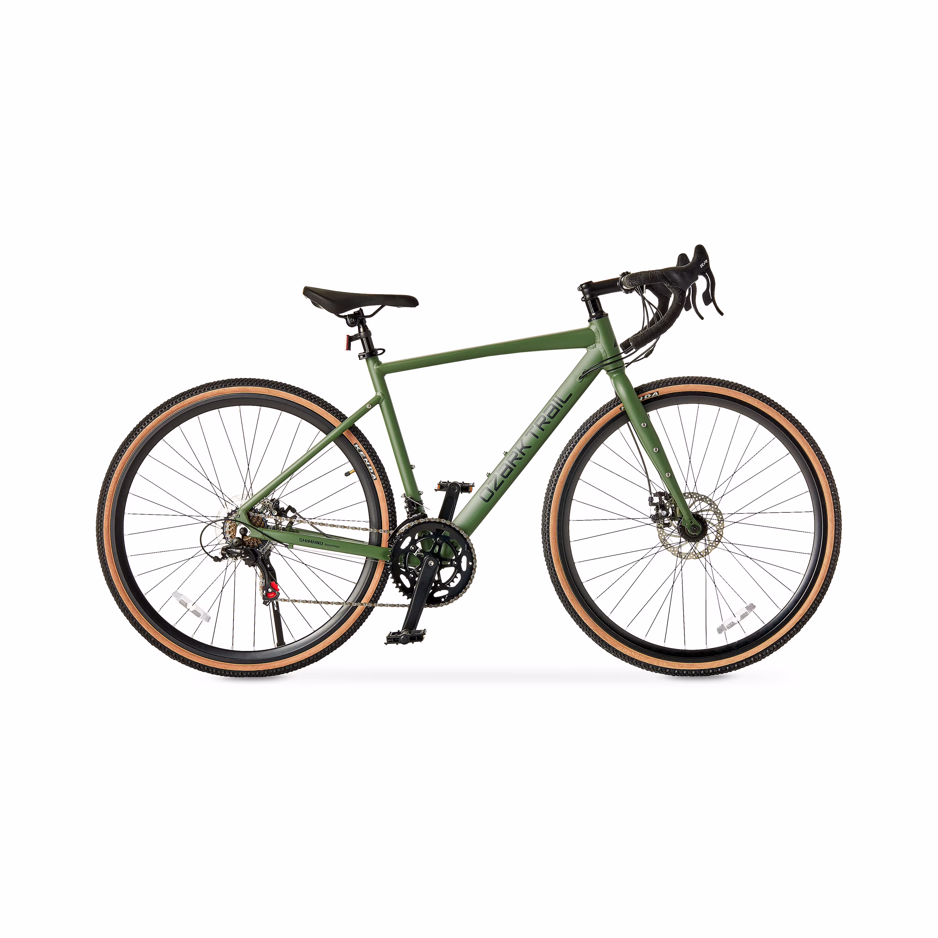 700c G.1 Explorer Drop Bar Gravel Bike, Medium Frame, Fits Riders 5'5" 5'10", Green, Adult(54 cm) - Image 3
