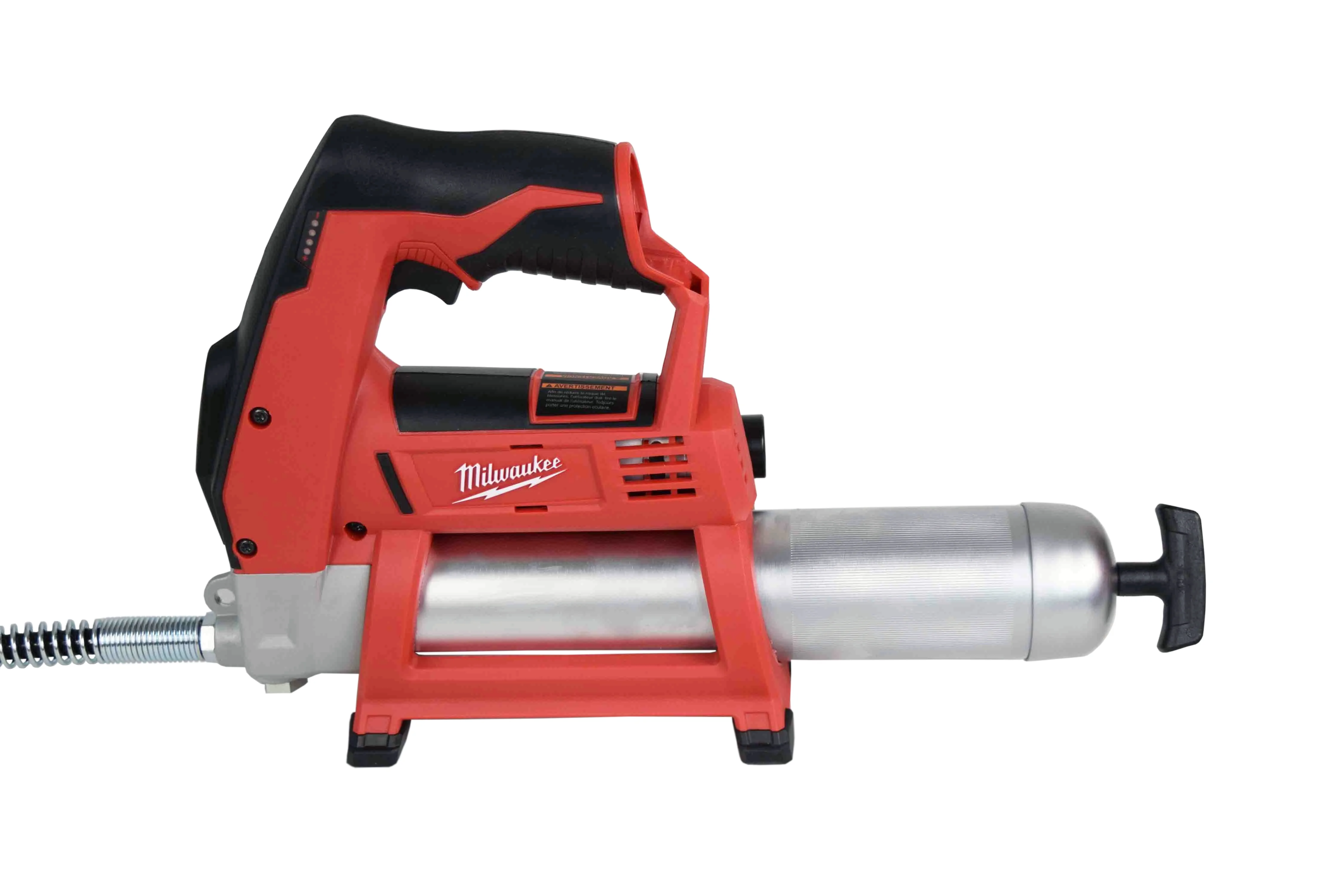 2446-21XC M12 12V Cordless Grease Gun Kit with 3.0Ah Battery, Charger Tool Bag - Image 3