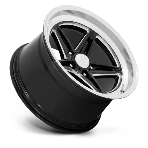 Vintage Cast Aluminum Rim VN514 18X8 5X4.75 G-BLK-MILL-DIA-LP 0MM, VN514BE18803400 - Image 2