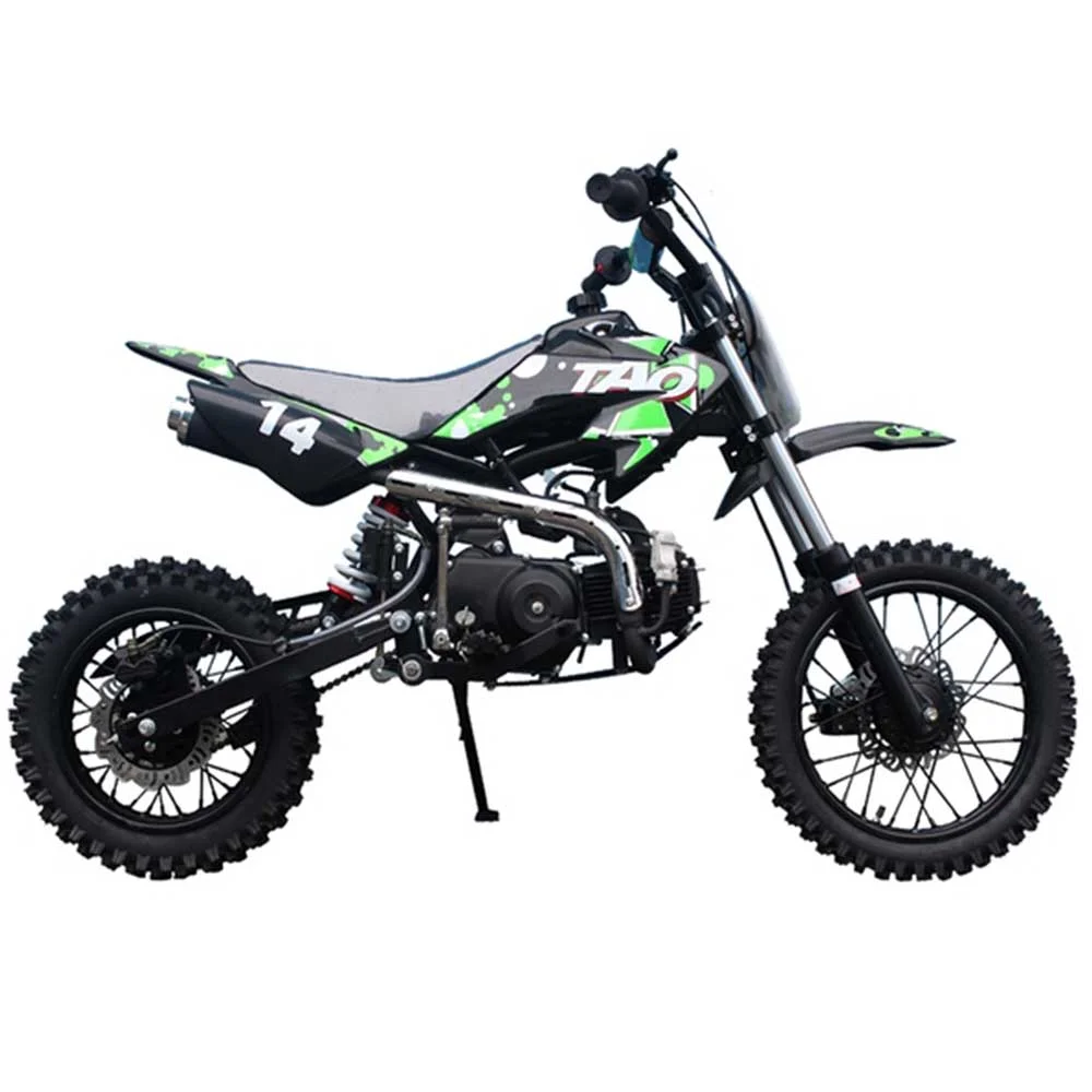Tao Tao DB 14 110cc Dirt Bike Semi - Auto Off Road Dirt Bike - GREEN