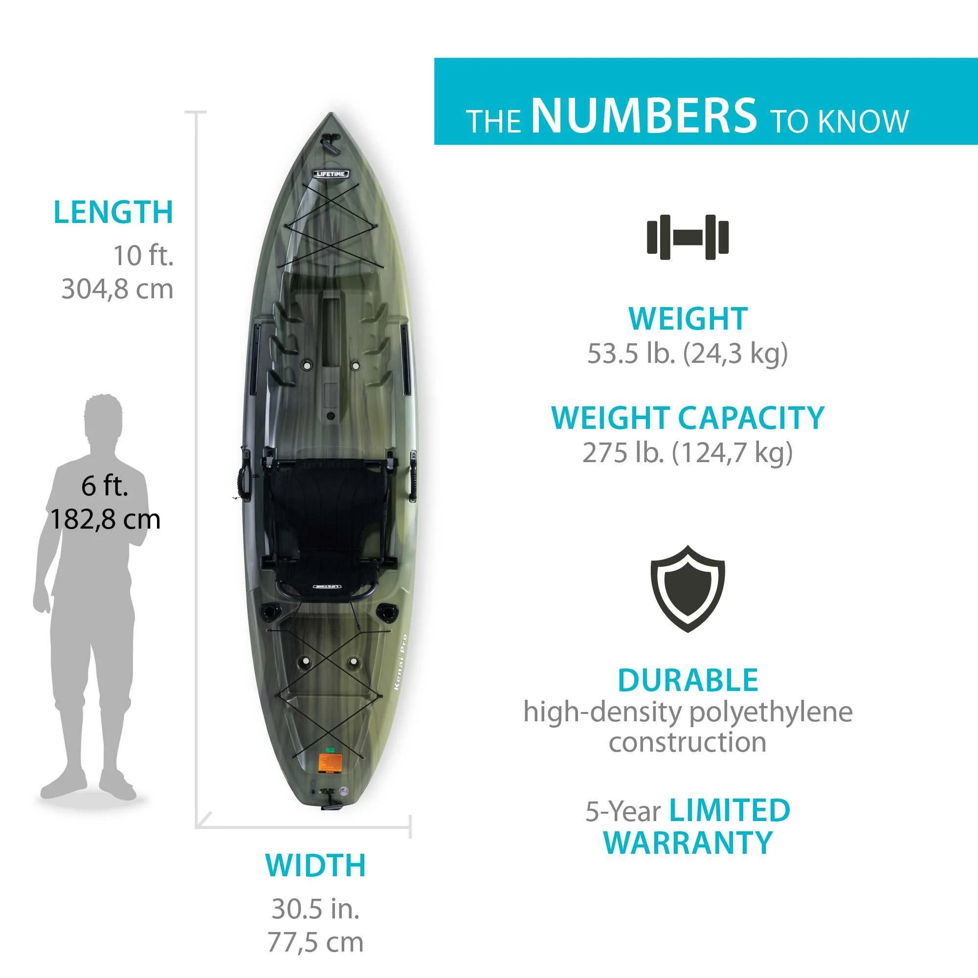 Kenai Pro Angler 100 Kayak Moss Fusion 91149 - Image 2