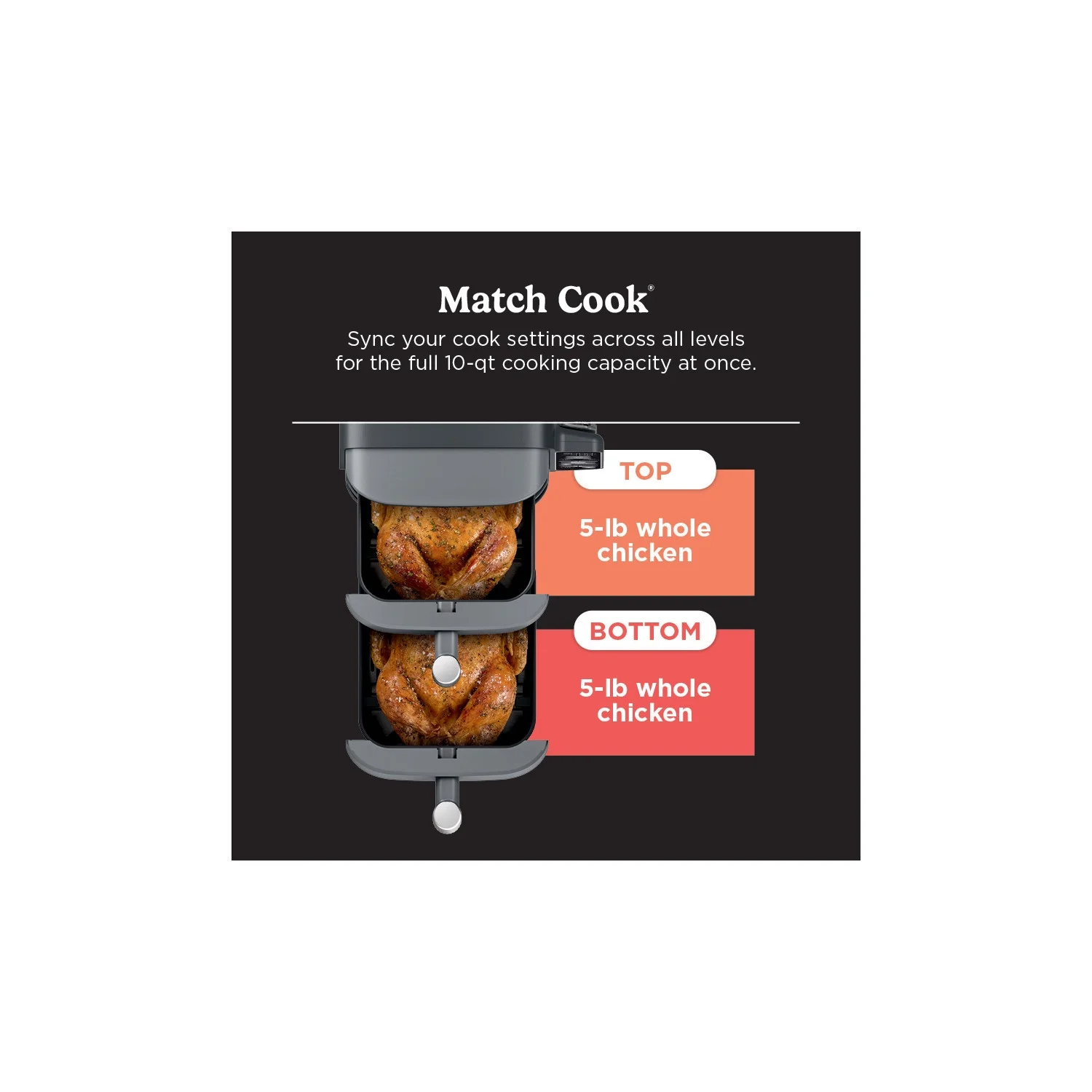Ninja Doublestack XL Smart 2 - Basket Air Fryer