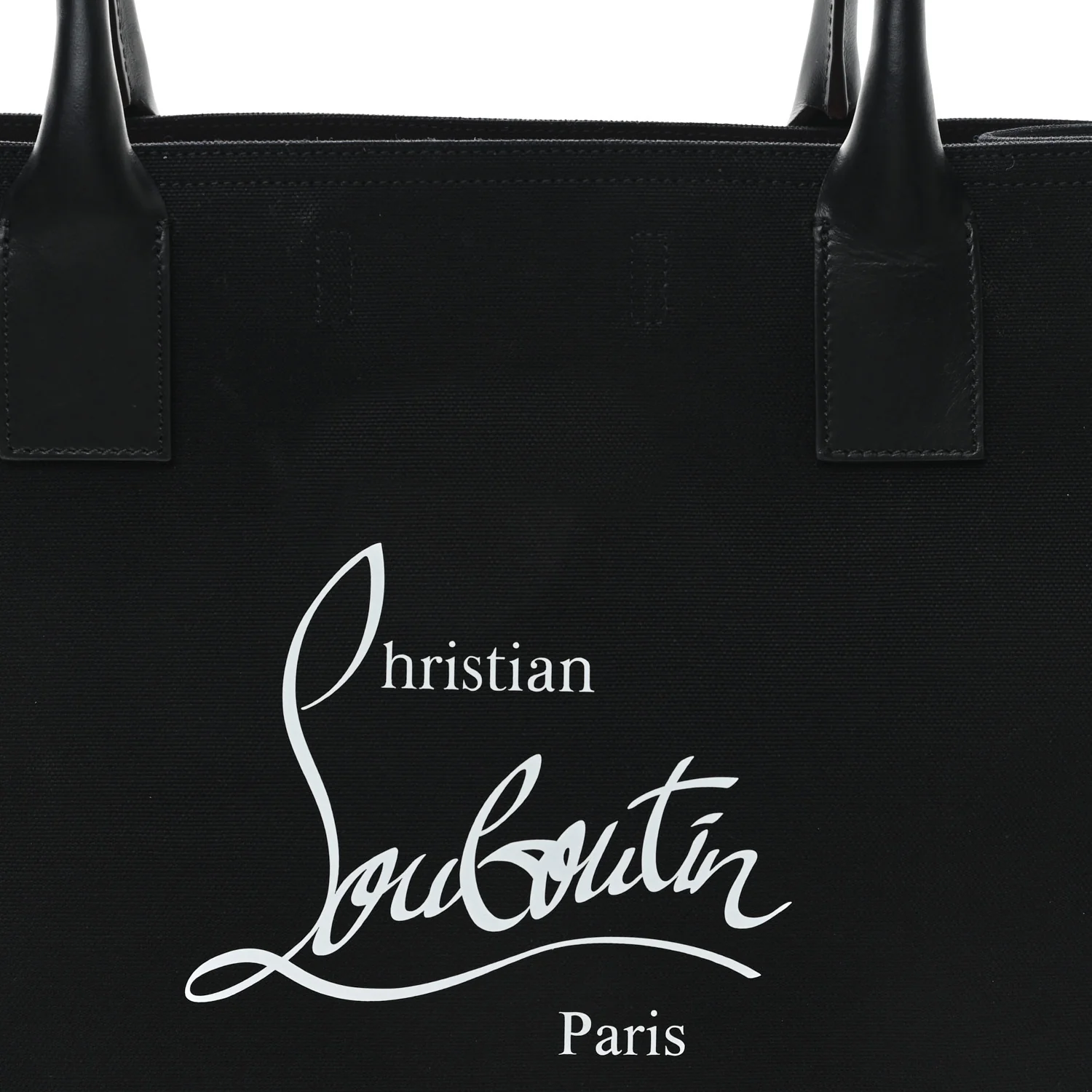 Canvas Nastroloubi Large Tote Black
