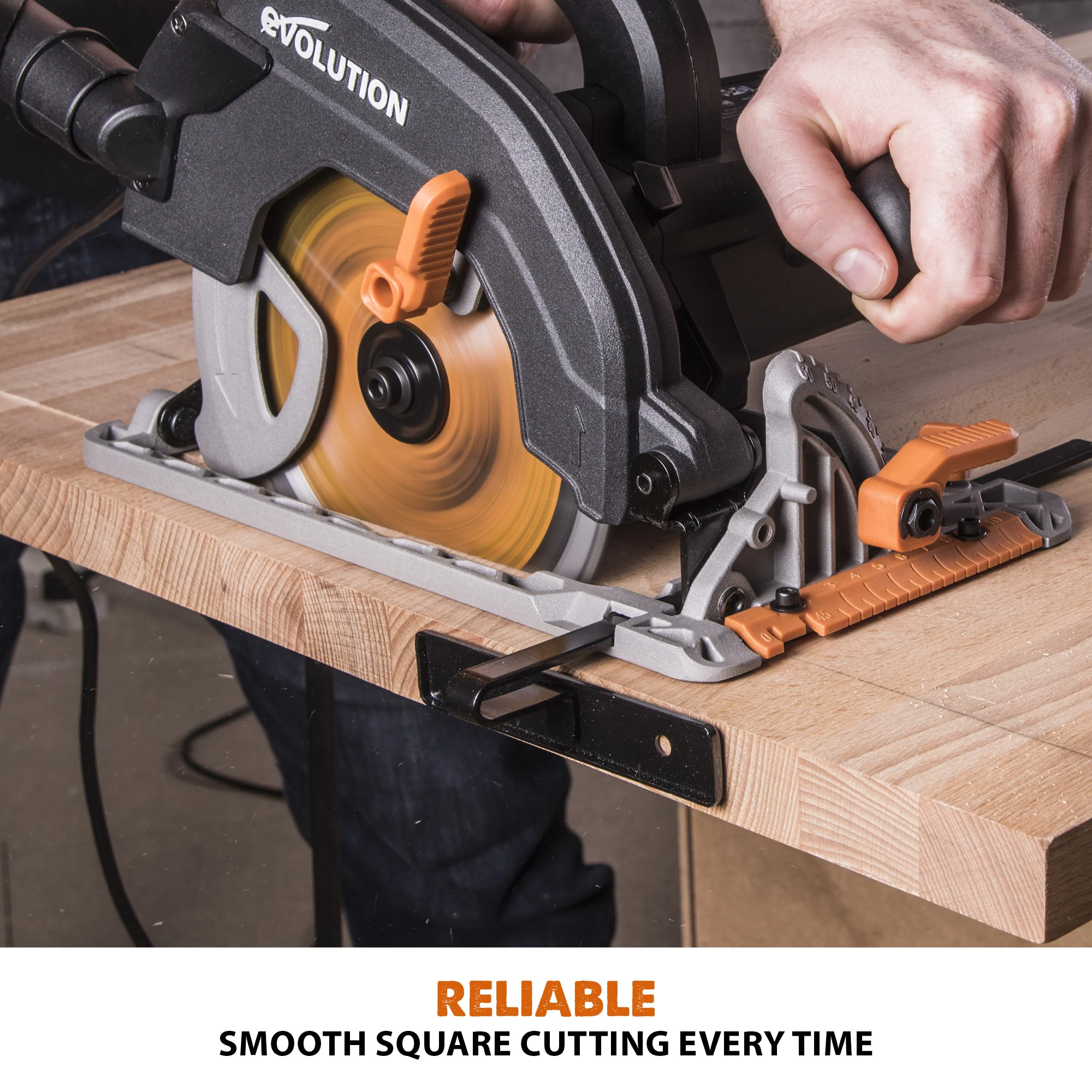 Evolution R185CCS 120V, 15A 7-1/4in Corded Circular Power Saw, 6000 RPM
