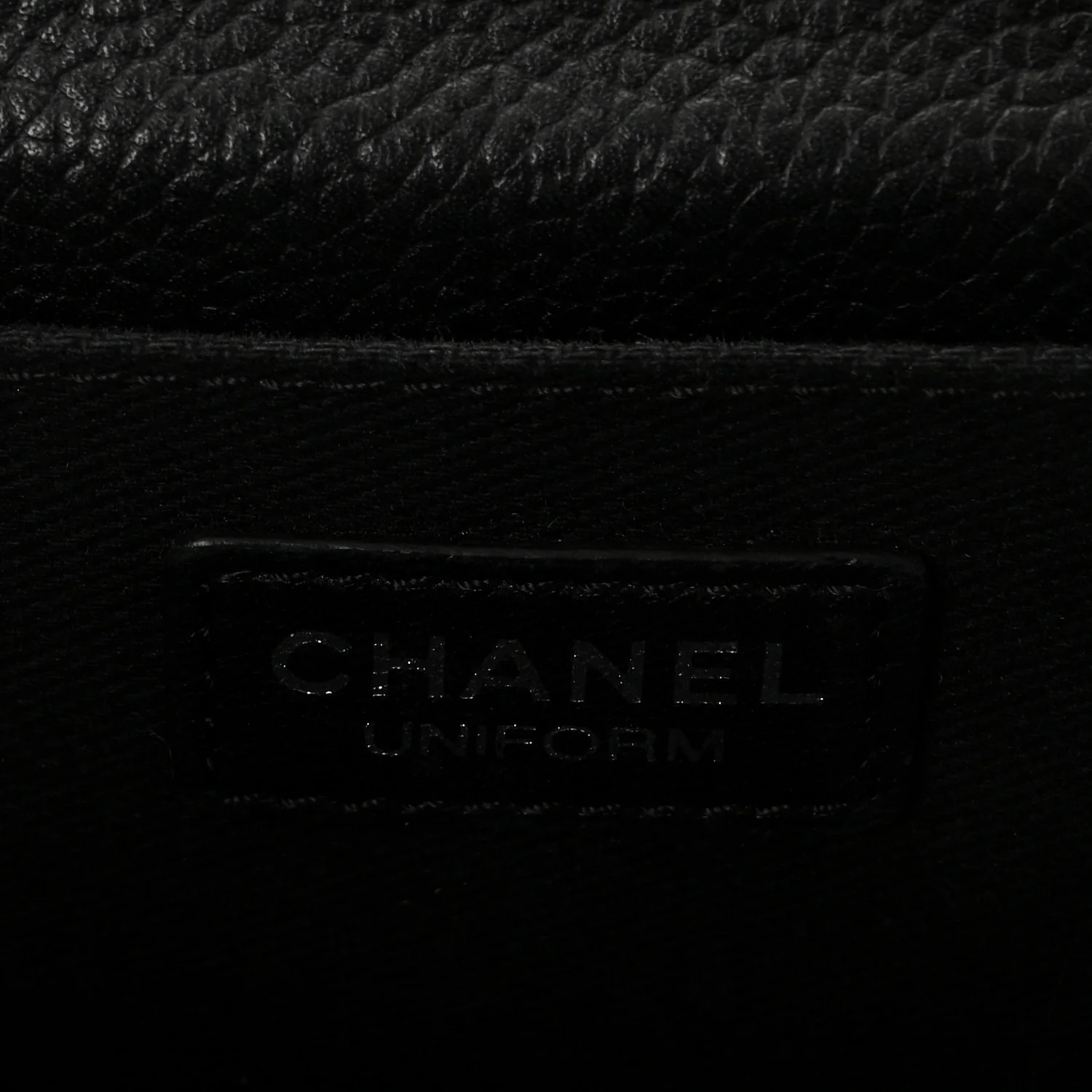 Grained Calfskin Quilted 2.55 Reissue Flap Belt Bag Clutch Black