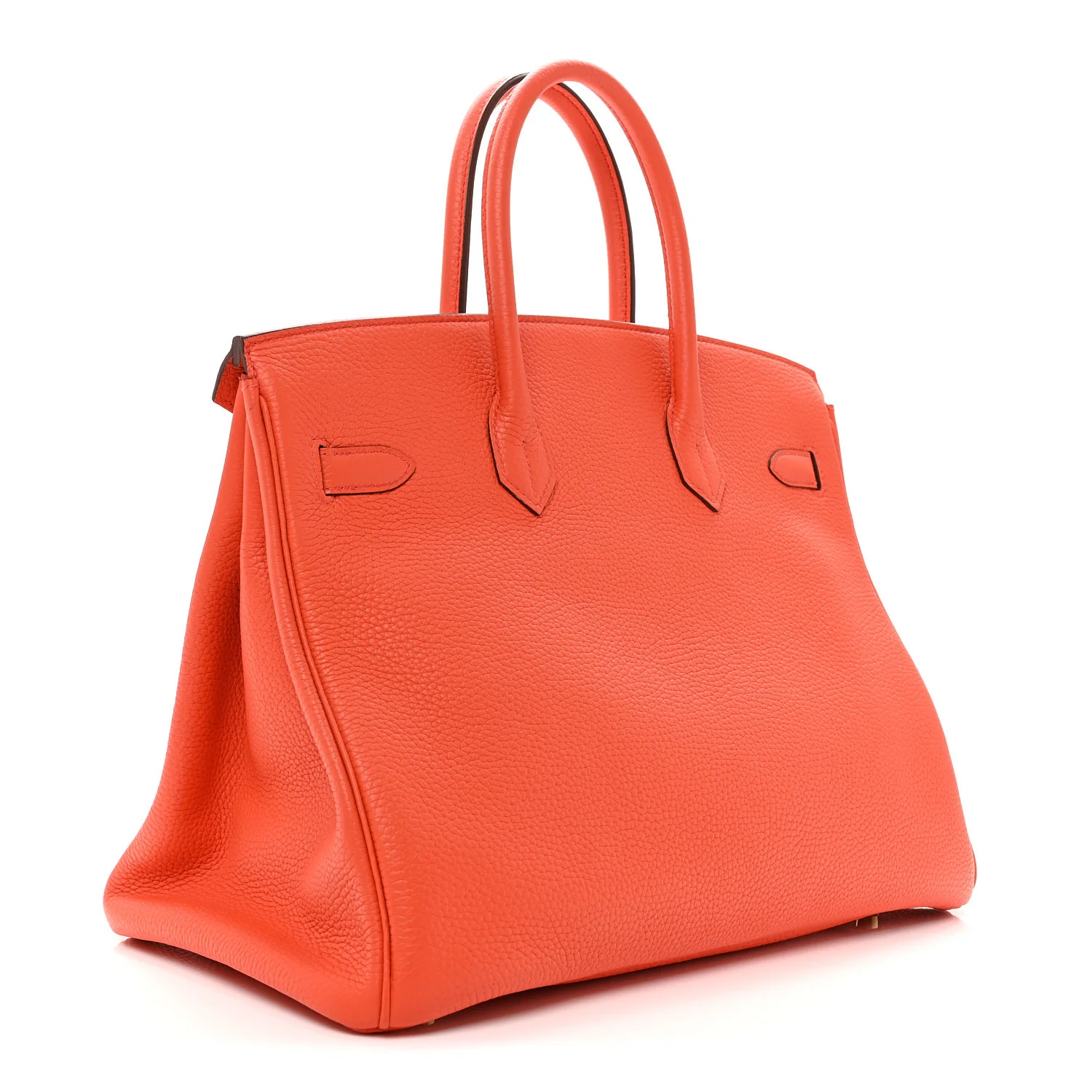 Togo BIRKIN 35 Orange Poppy