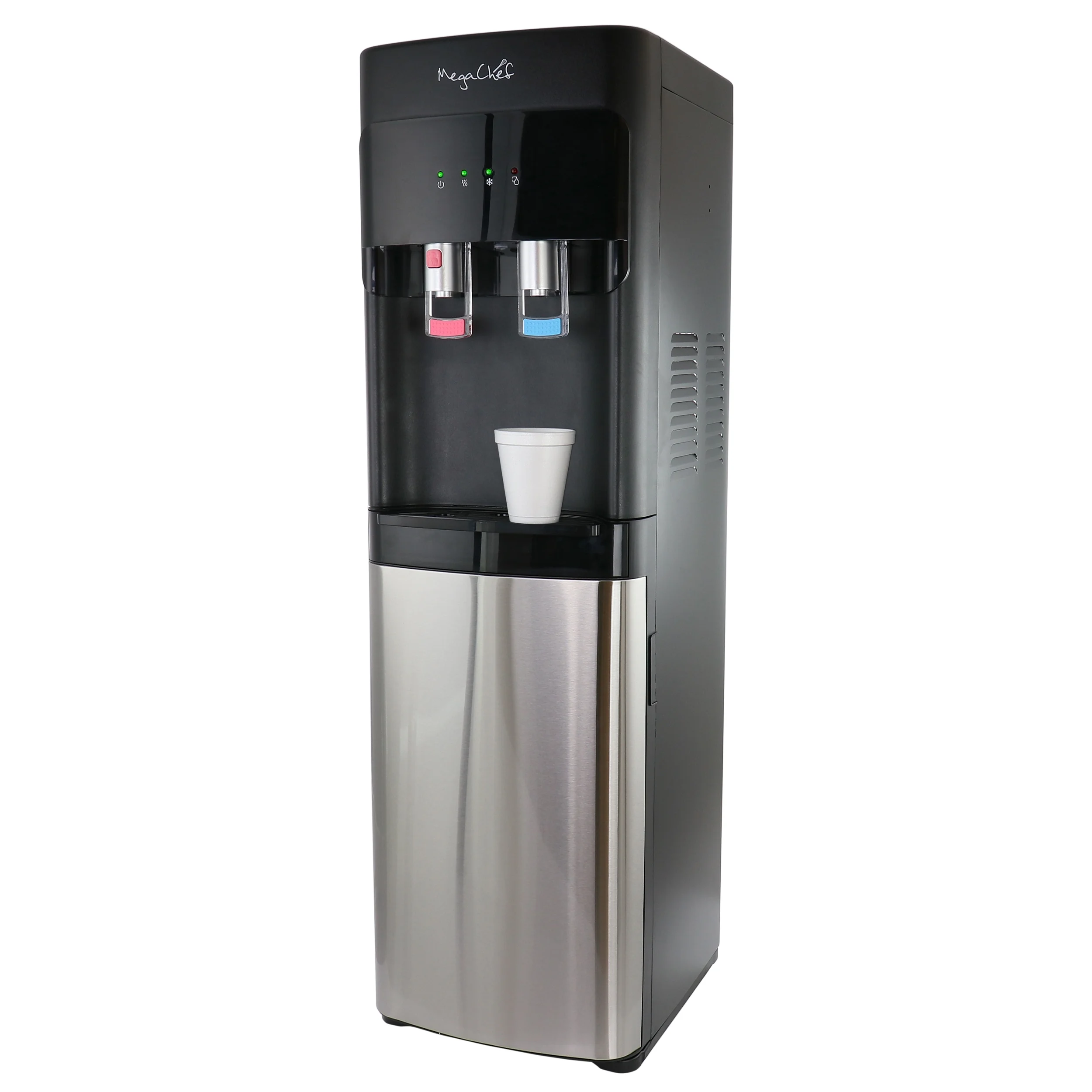 Stainless Steel Bottom Load Hot and Cold Water Dispenser 5 Gallon Water Cooler(Bottom Load Silver) - Image 2
