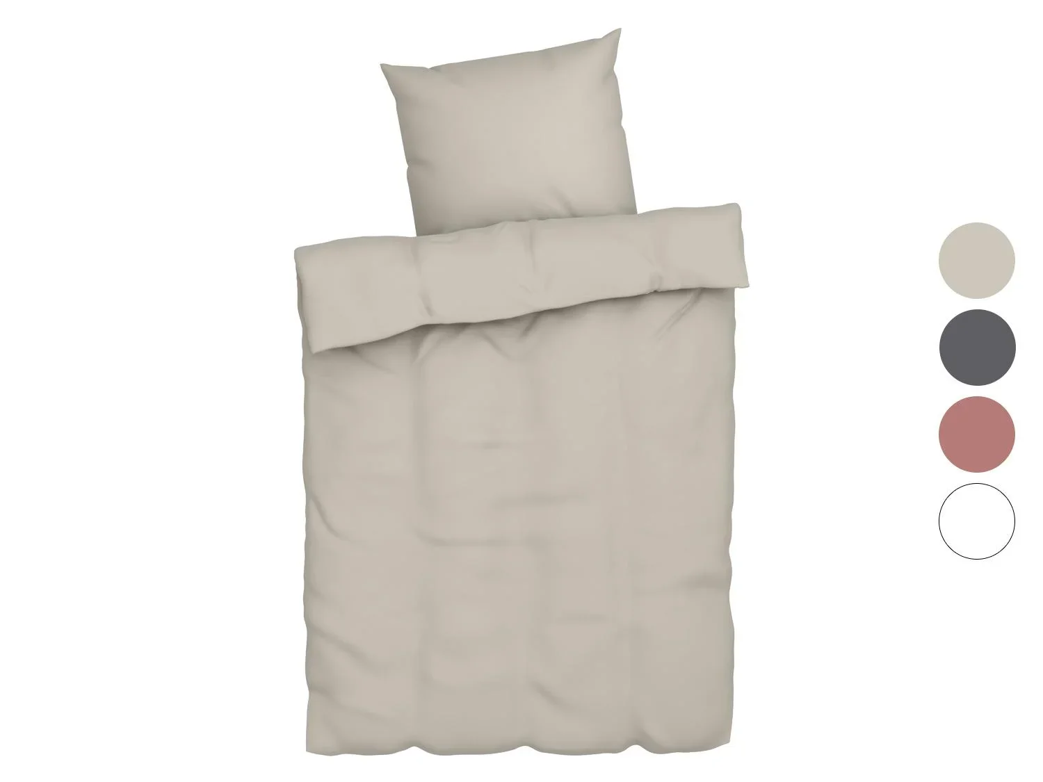 LIVARNO home Parure de lit en mousseline, 140 x 200 cm