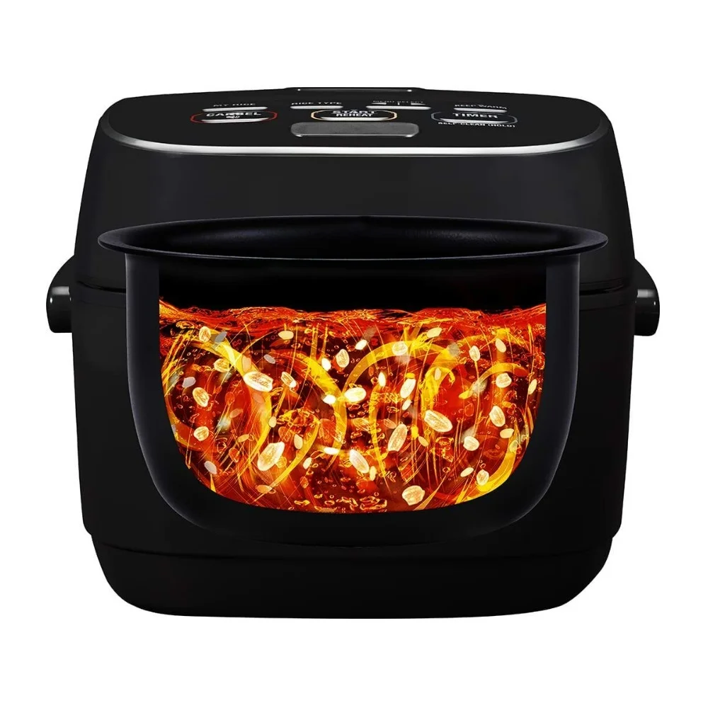 NW-JEC10BA 5.5-Cup Capacity Pressure Induction Heating Rice Cooker and Warmer (Black)(Black) - Image 10