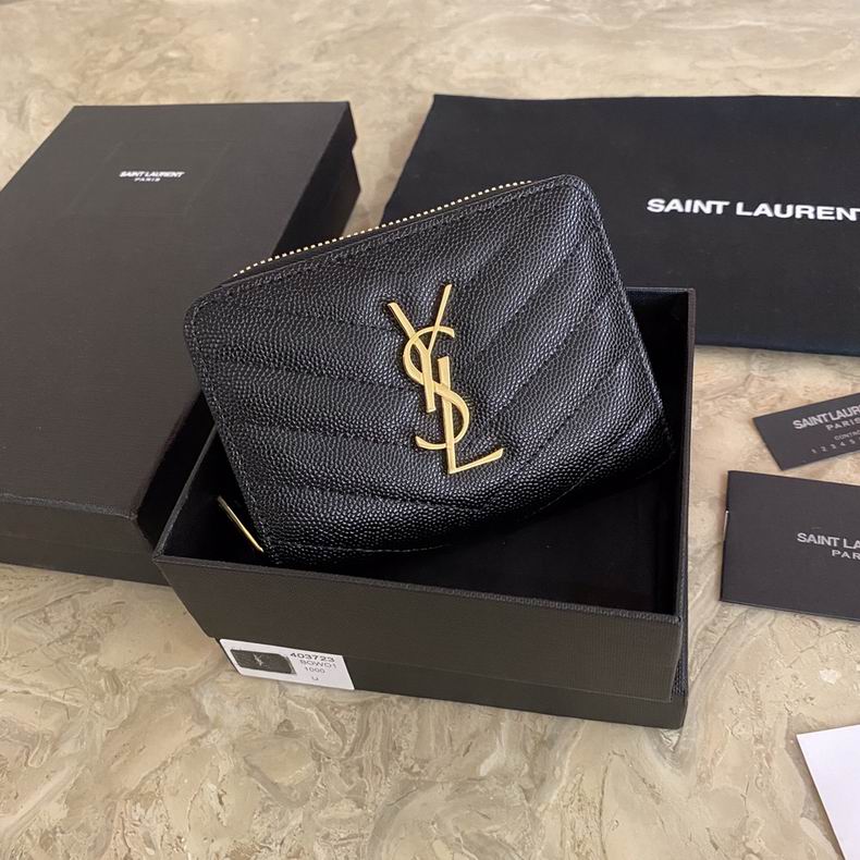 Y  wallet black  SIZE:12x10x3CM  02