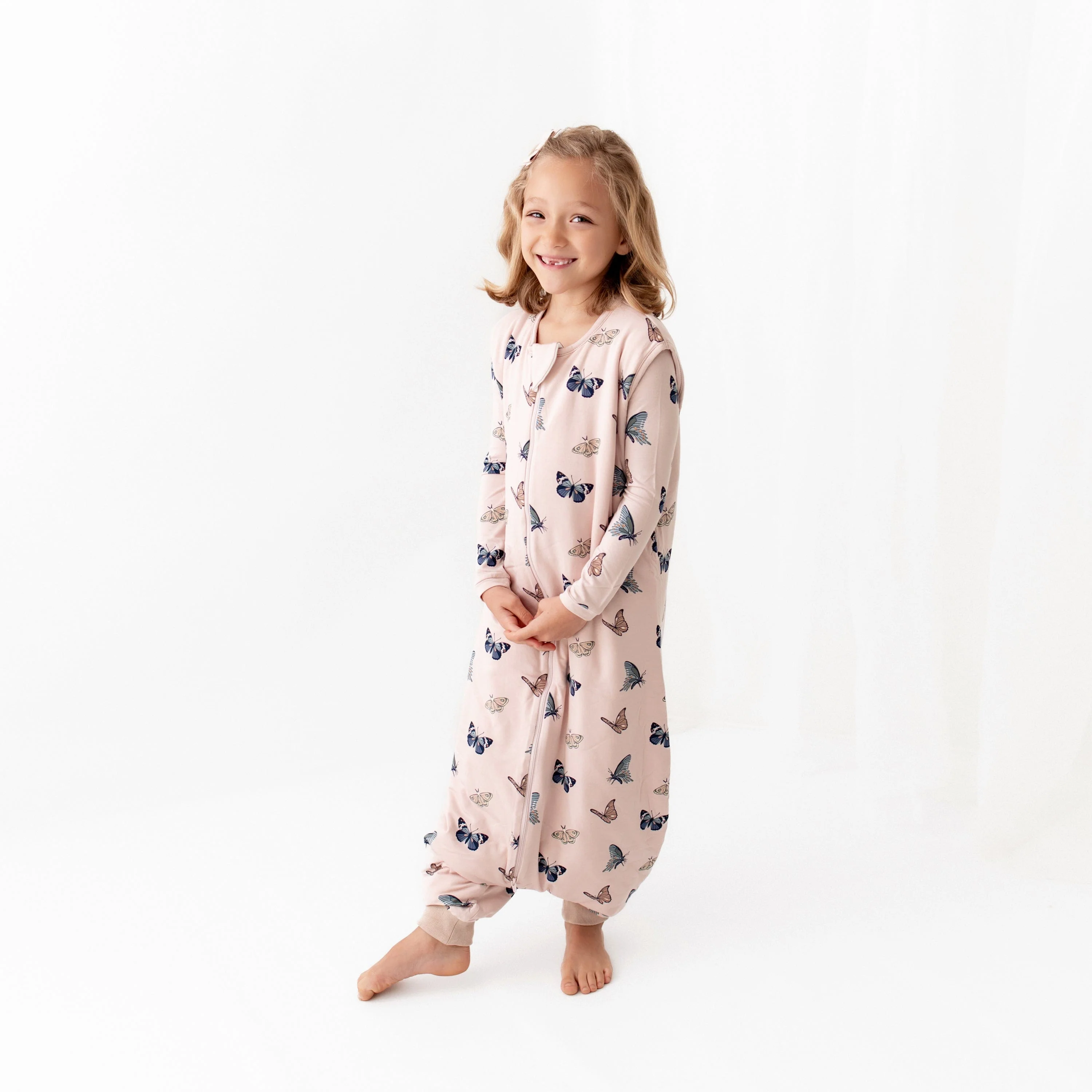 Sleep Bag Walker in Blush Butterfly 1.0