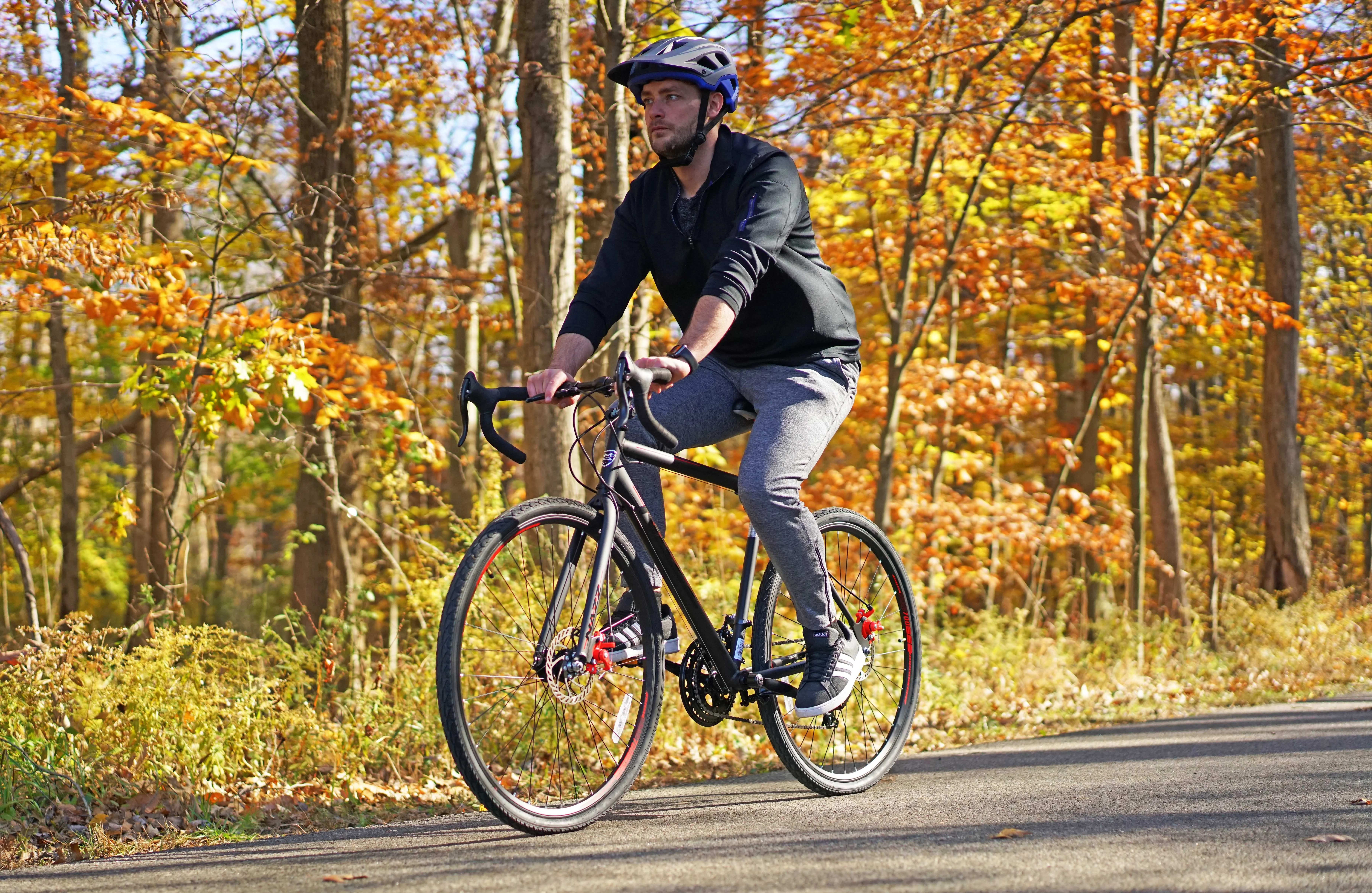700c Nazz Men'S Gravel Road Bike, Black