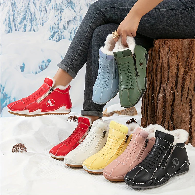 Léa | Bottines confort d’hiver à soutien ergonomique