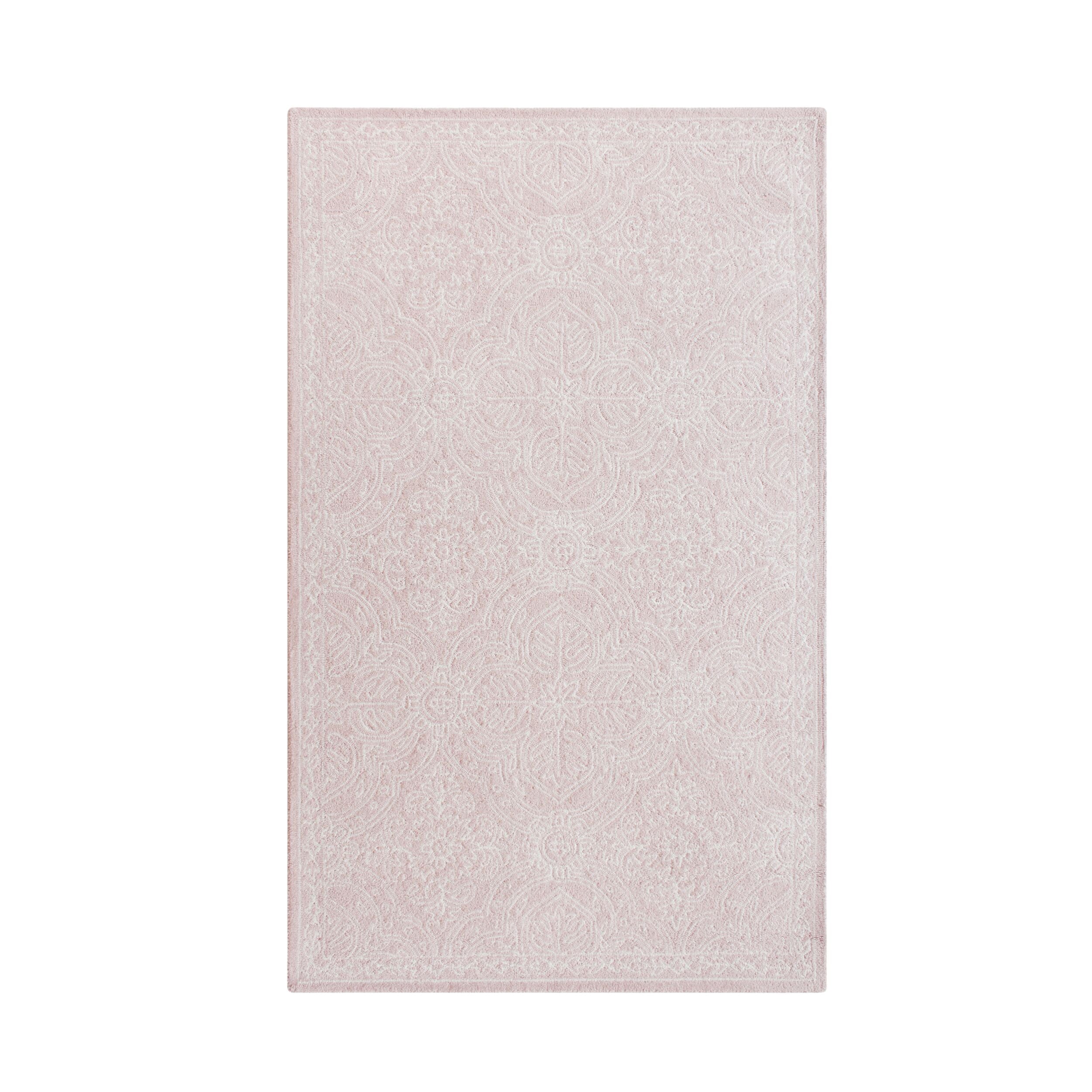 Henna Handtufted NZ Wool Rug Blush 150x240cm