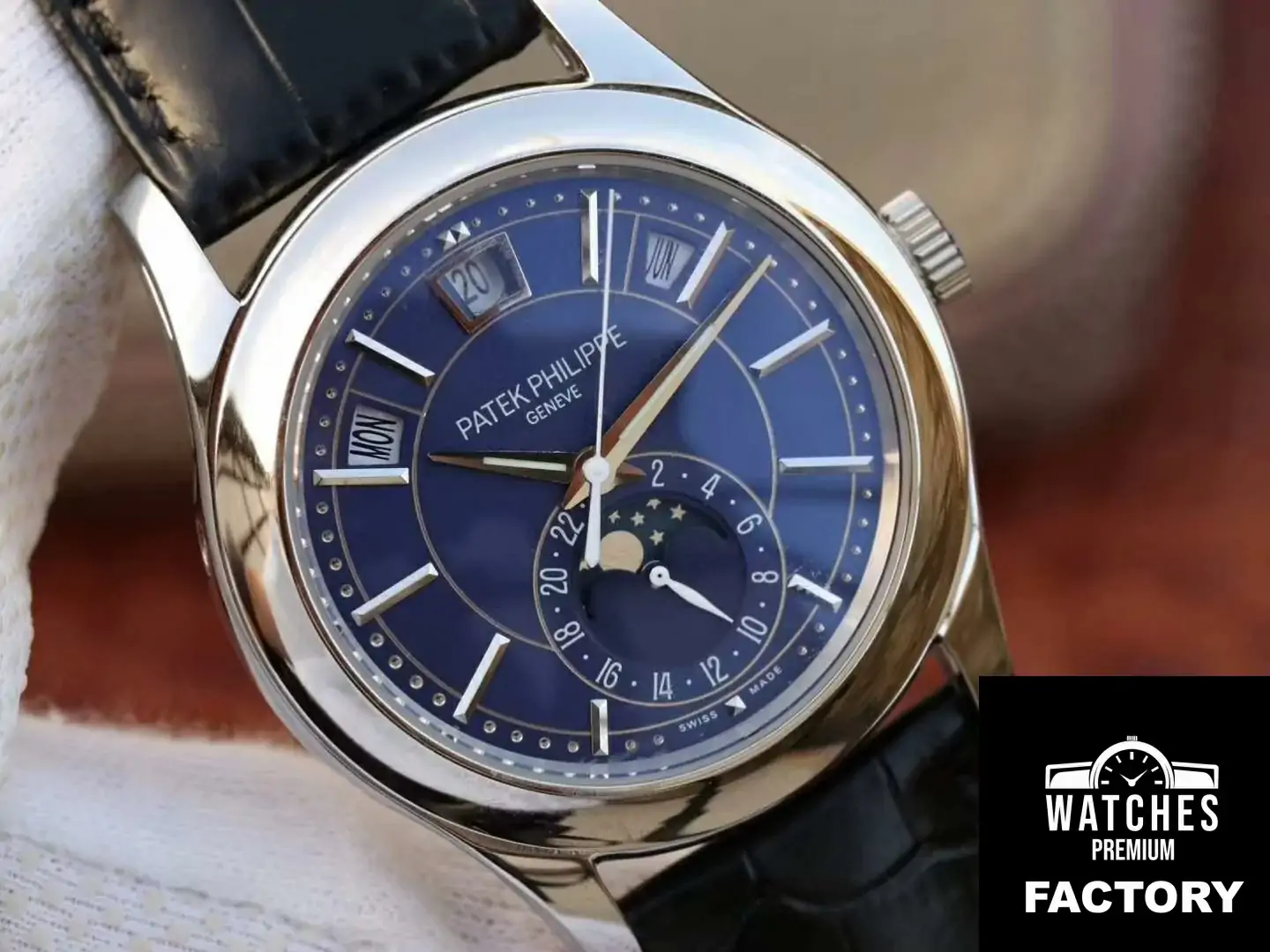 Patek Philippe Annual Calendar 5205G-013 Blue Dial