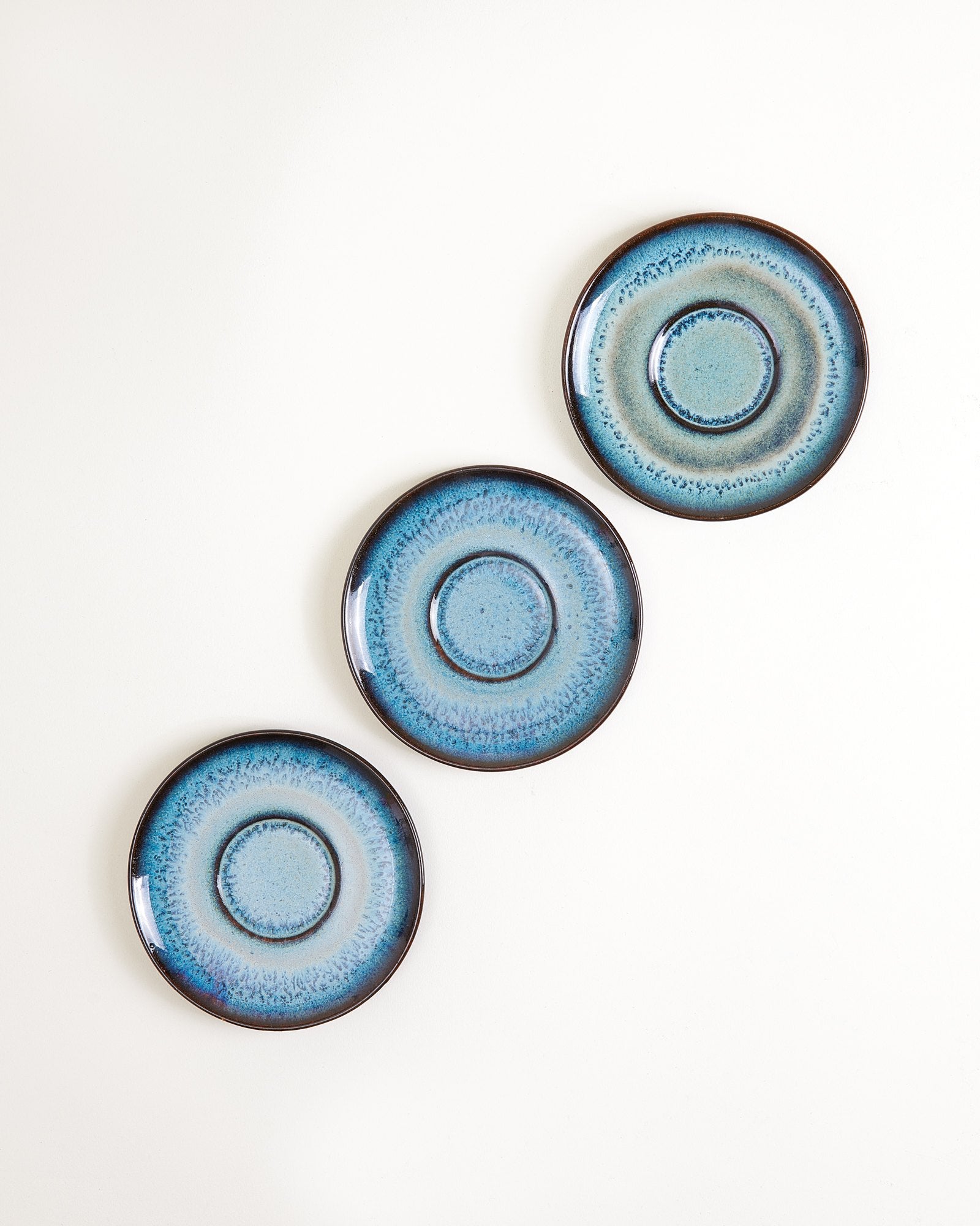 MADEIRA - ESPRESSO SAUCER GREEN-BLUE