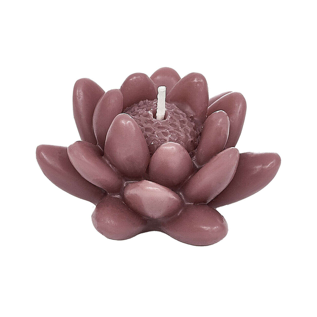 Bougie parfumée design fleur