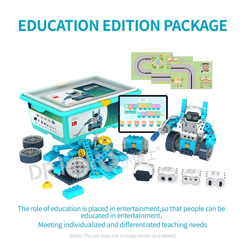 Children's Intelligent Programming Robot Toys Artificial Intelligence Early Education Interactive Programmable Bricks Toy