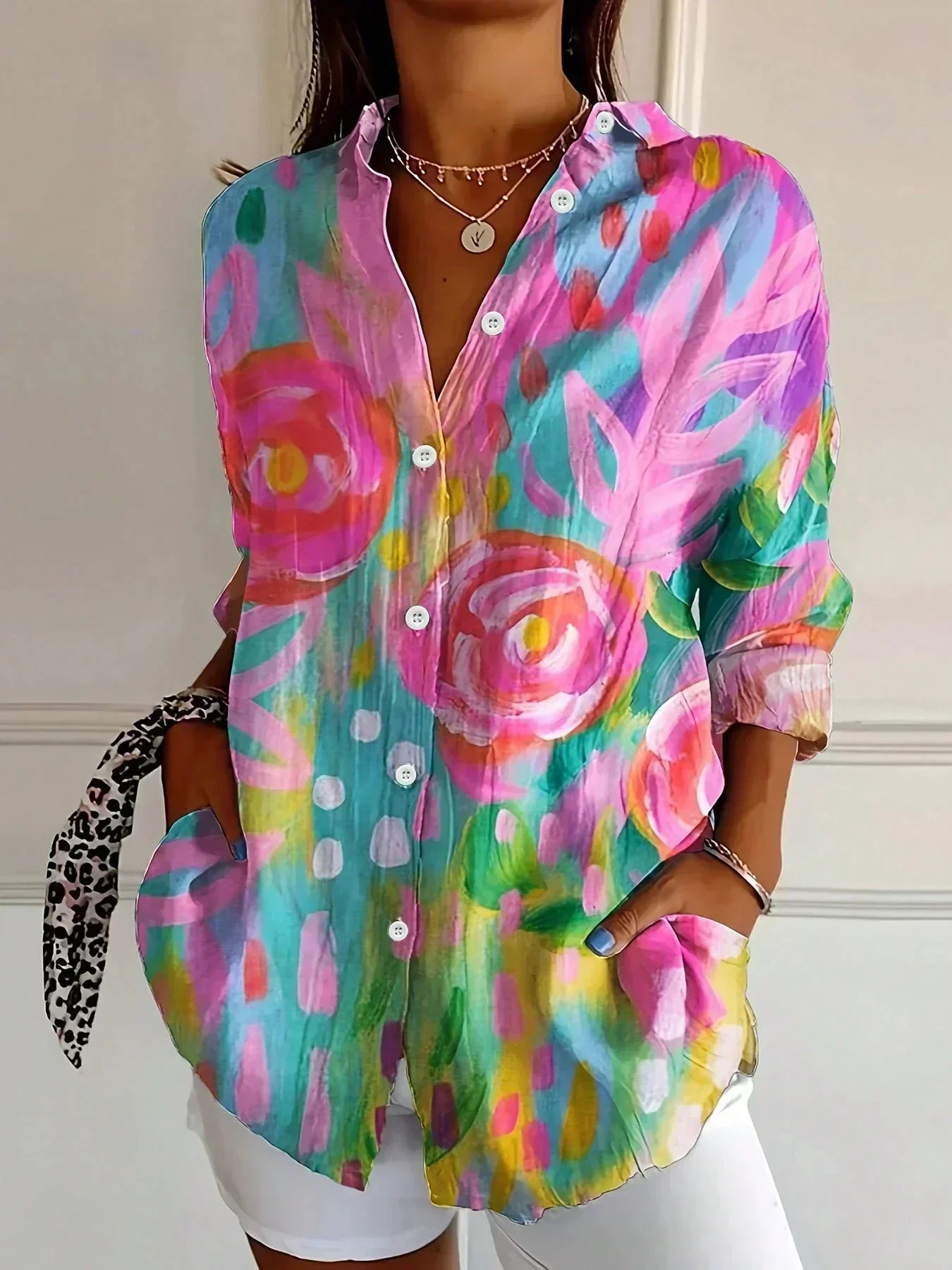 Élianne | Blouse élégante aux couleurs durables