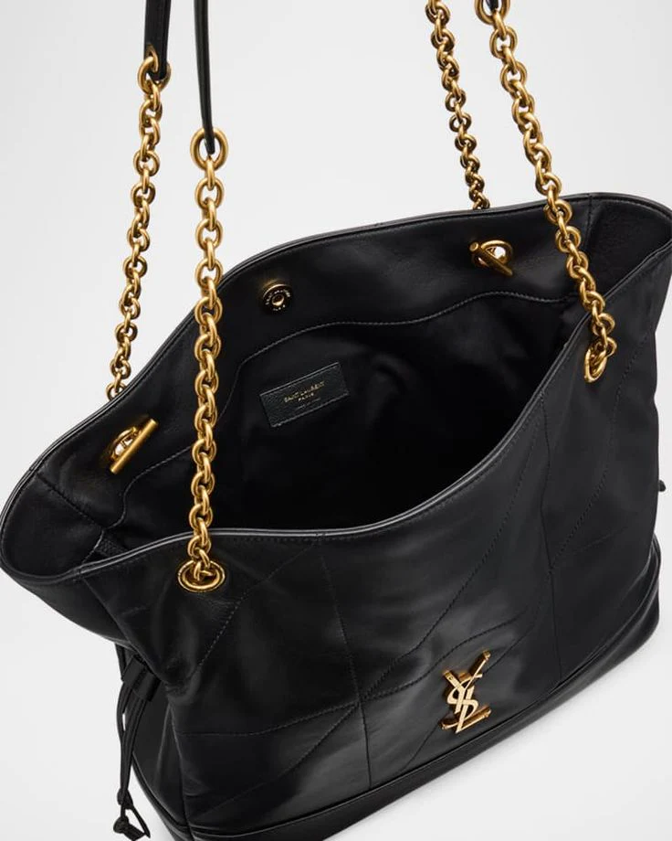 YSL SAINT LAURENT Chain Leather Shoulder Bag