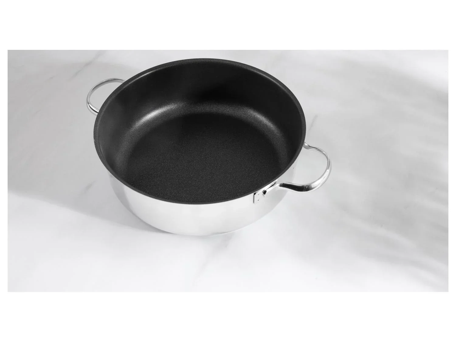 SILVERCREST Casserole en acier inoxydable,  28 cm