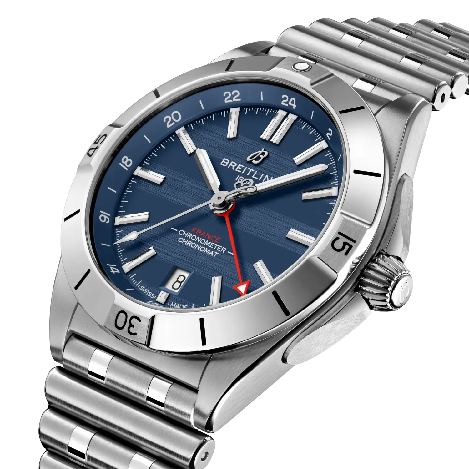 【Super Clone】Breitling Chronomat Automatic GMT 40 Six Nations France A323989B1C1A1