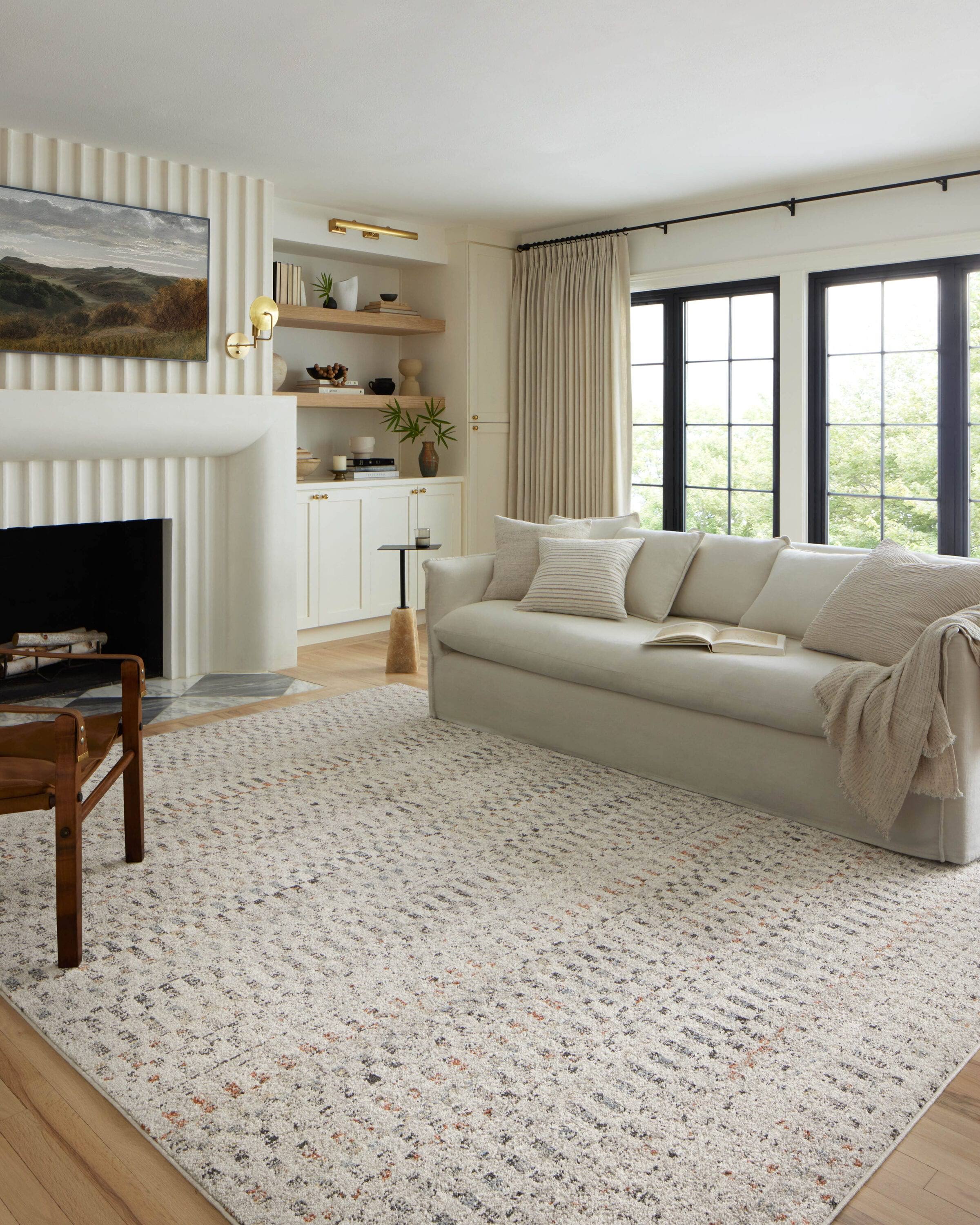 Loloi II Kamala KAM-05 Grey Multi Rug - 5 ft 3 in x 7 ft 9 in