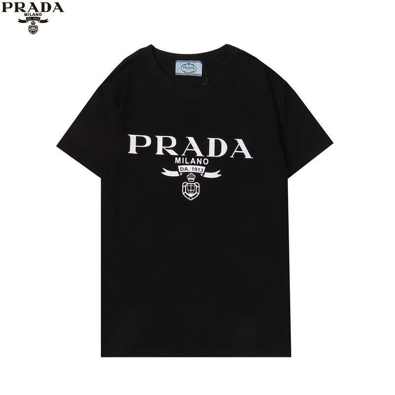 【Prada】( プラダ ) 半袖 男女兼用、ご好評に付き再入荷！半袖Tシャツ
