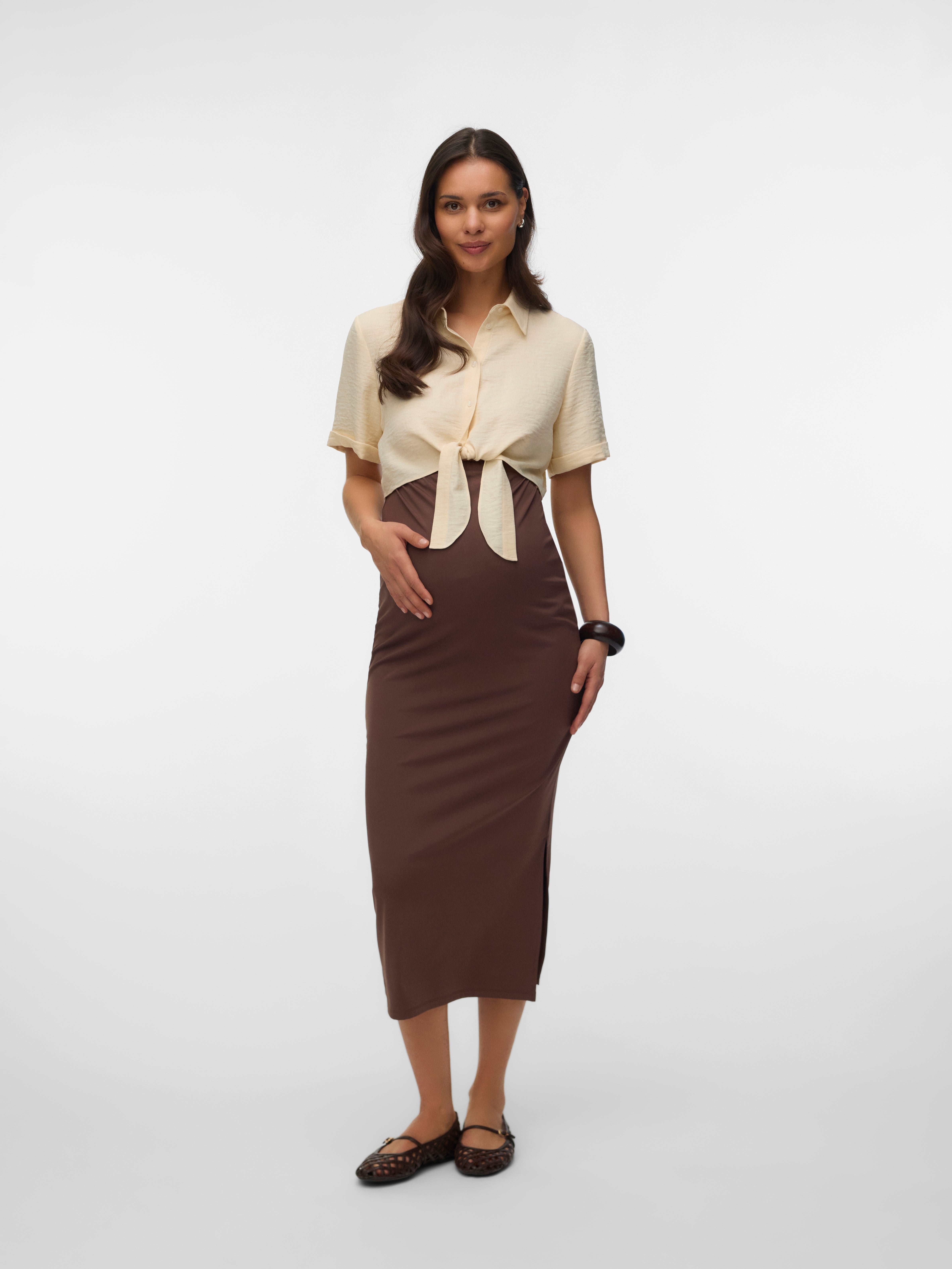 VERO MODA® Cropped Fit Shirt collar Top