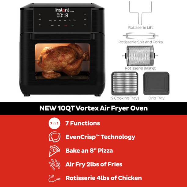 Four à air chaud Instant Pot Vortex 10 Qt