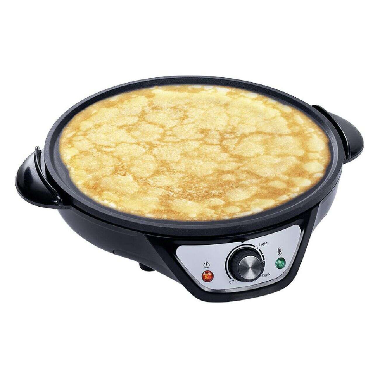 Crêpière en aluminium noir