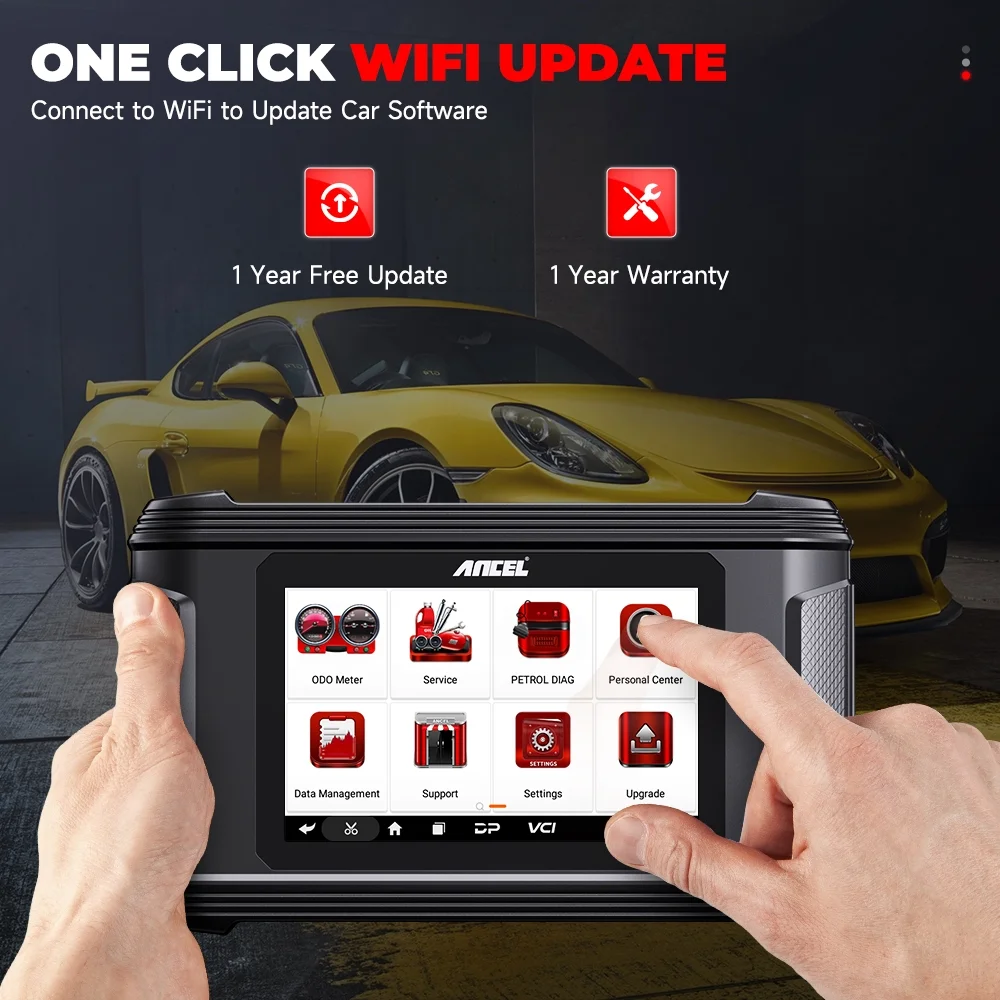 DM500 Car OBD2 Scanner Mileage Adjustment Odometer Correction Oil Tool - Image 6