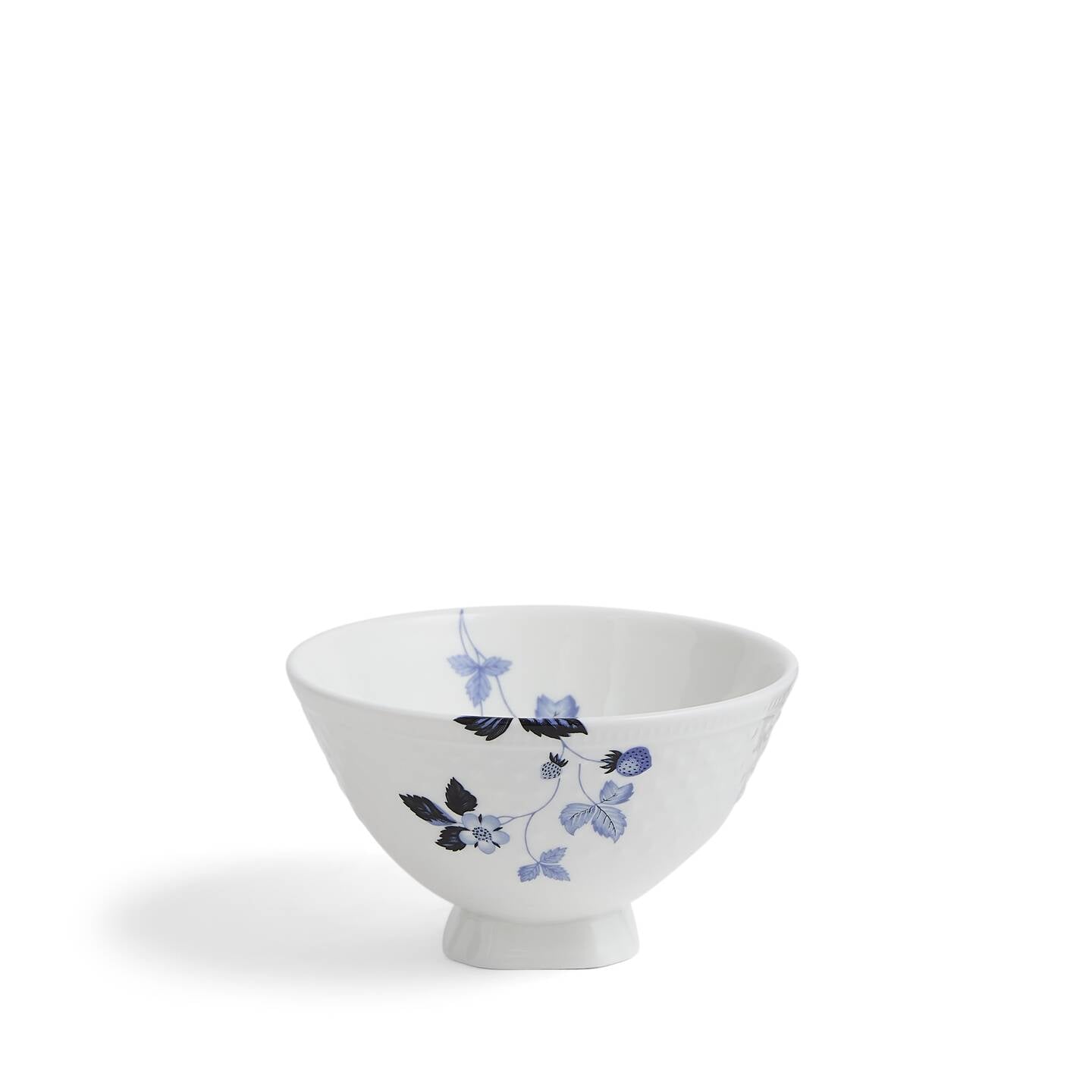 Wild Strawberry Inky Blue Large Rice Bowl