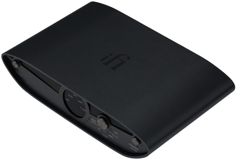 iFi Zen Phono 3 Phono Preamp Reduce Hiss & Noise on Vinyl Playback (Black Stealth)