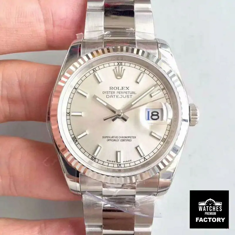 Rolex Datejust II 126334 36MM AR Factory Ivory Dial