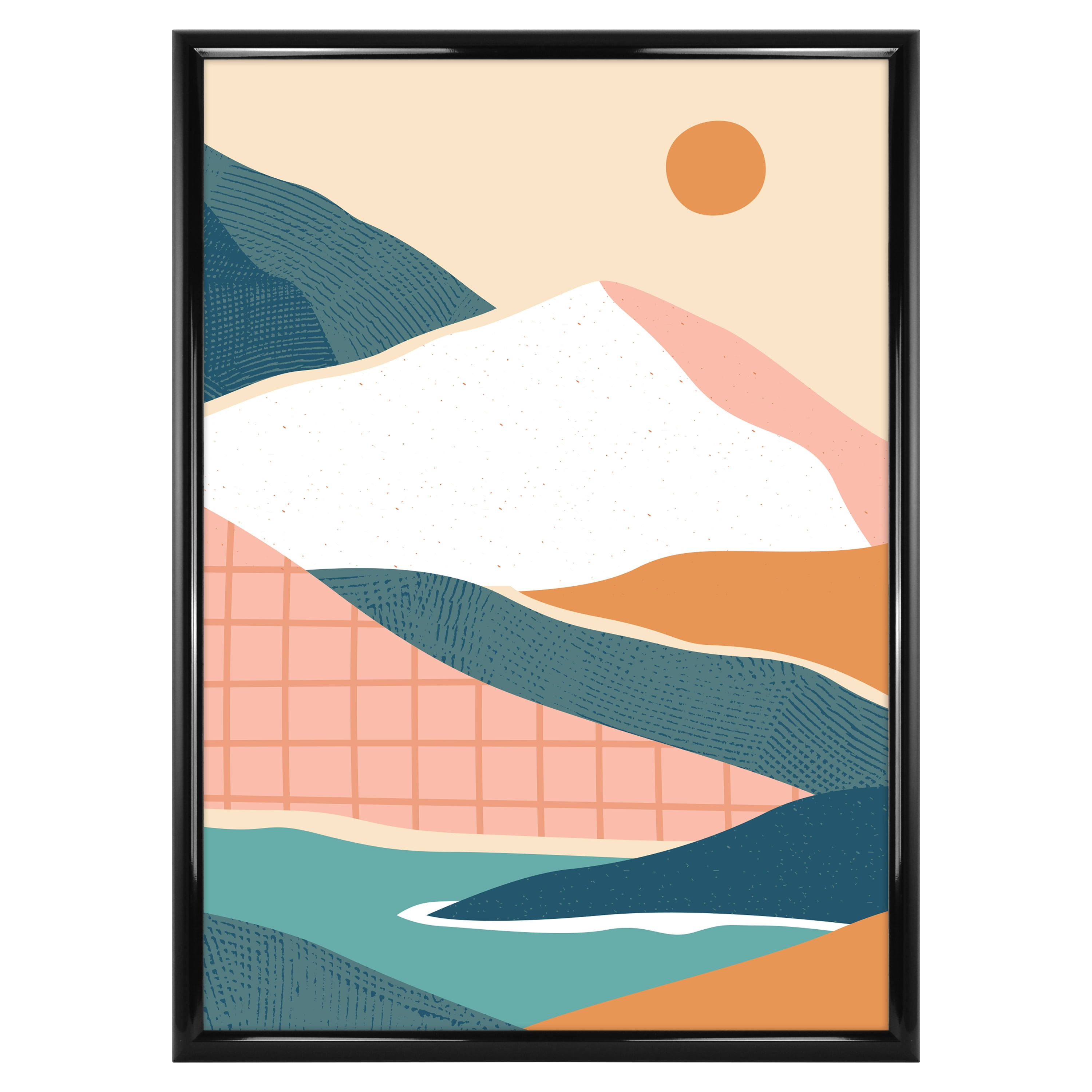Mainstays MS 20x28 Rounded Black Poster Frame