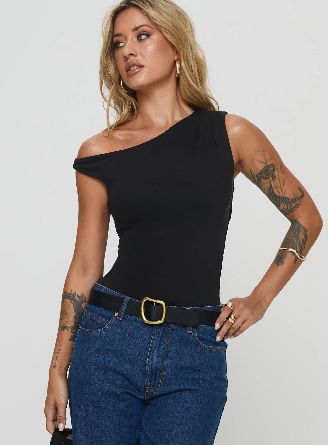 Miyako Bodysuit Black Tall