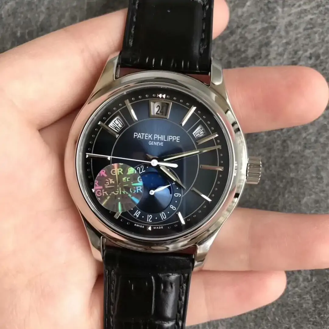 Patek Philippe Complications 5205G-013 GR Factory Black Strap