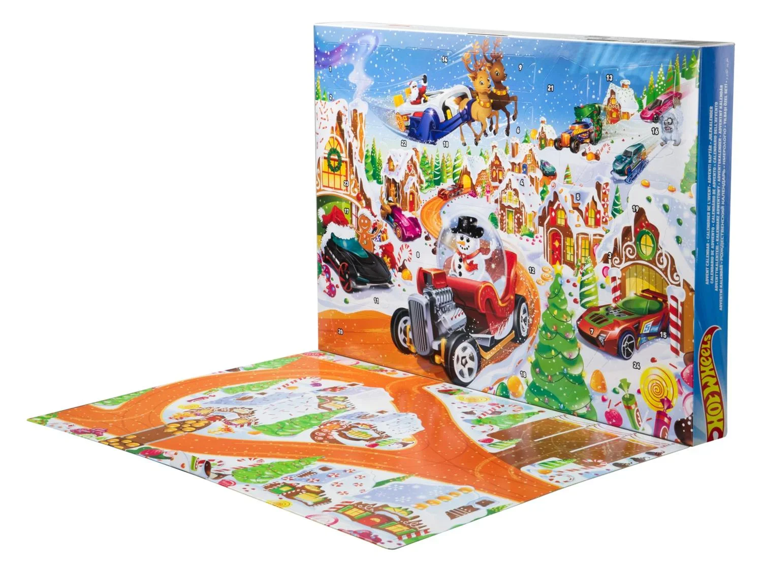 Calendrier de lAvent Barbie ou Hot Wheels