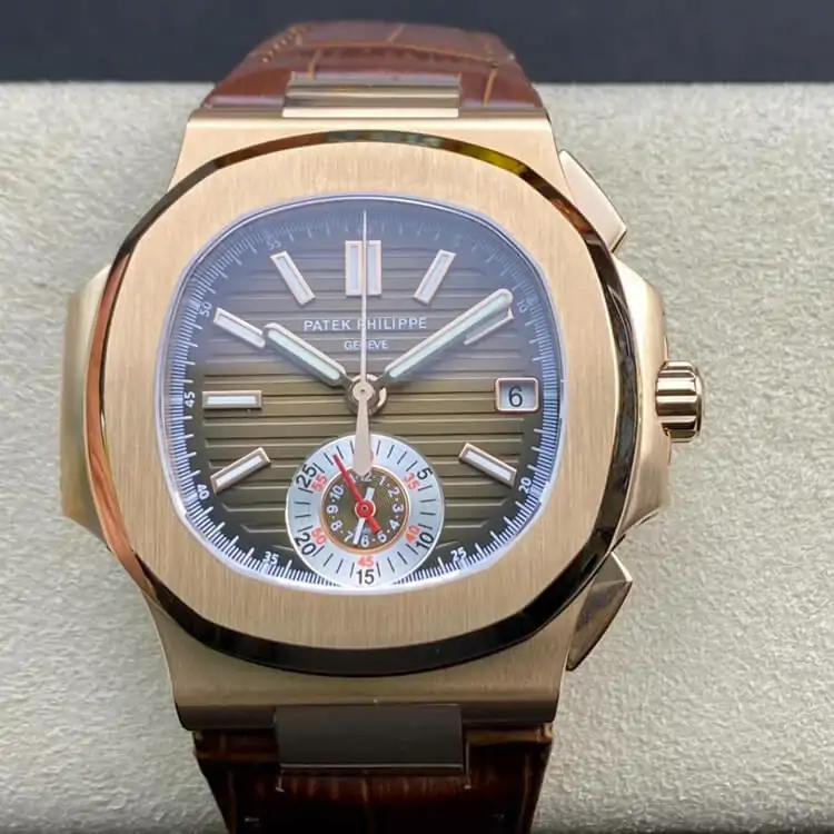 Patek Philippe Nautilus 5980R-001 3K Factory Brown Strap