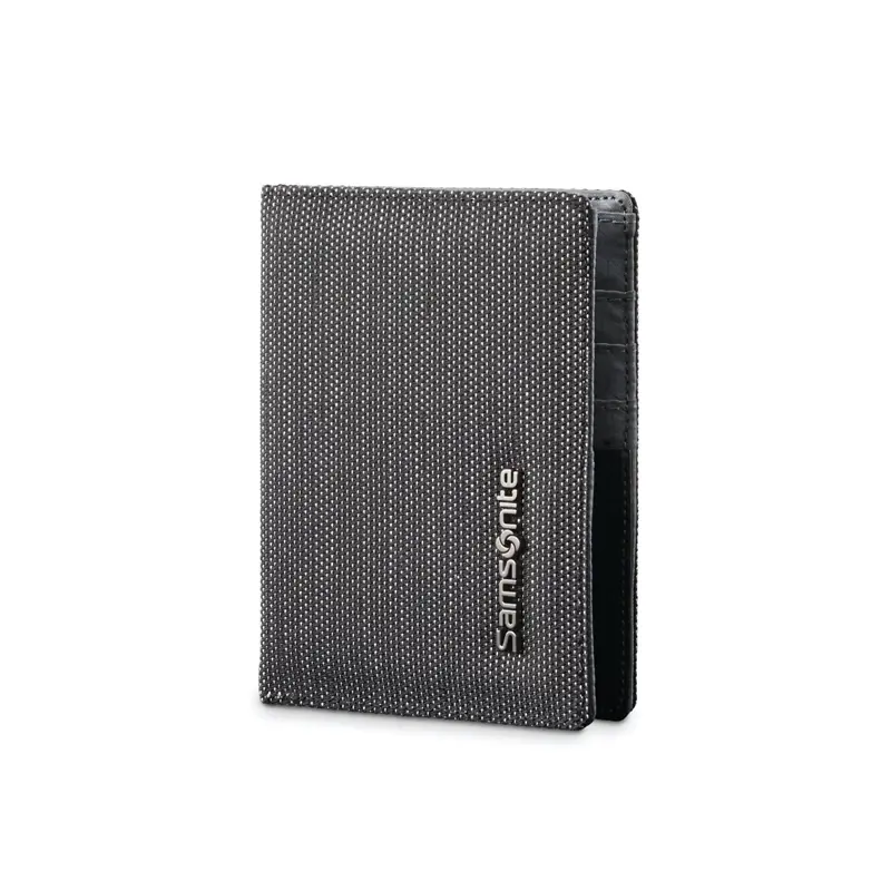 Black/Silver SXK RFID Passport Wallet RFID Accessories | 0691-KOEDM - SAMSONITE OUTLET