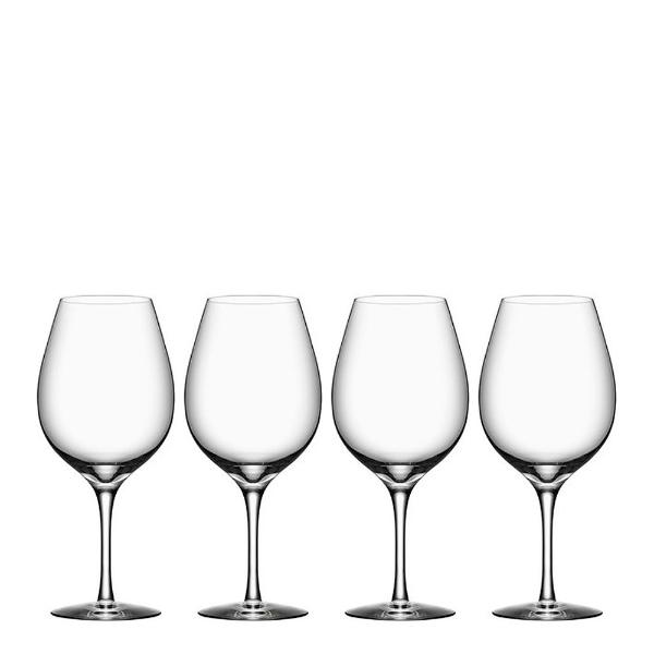 More rødvinsglass XL 61 cl 4 stk