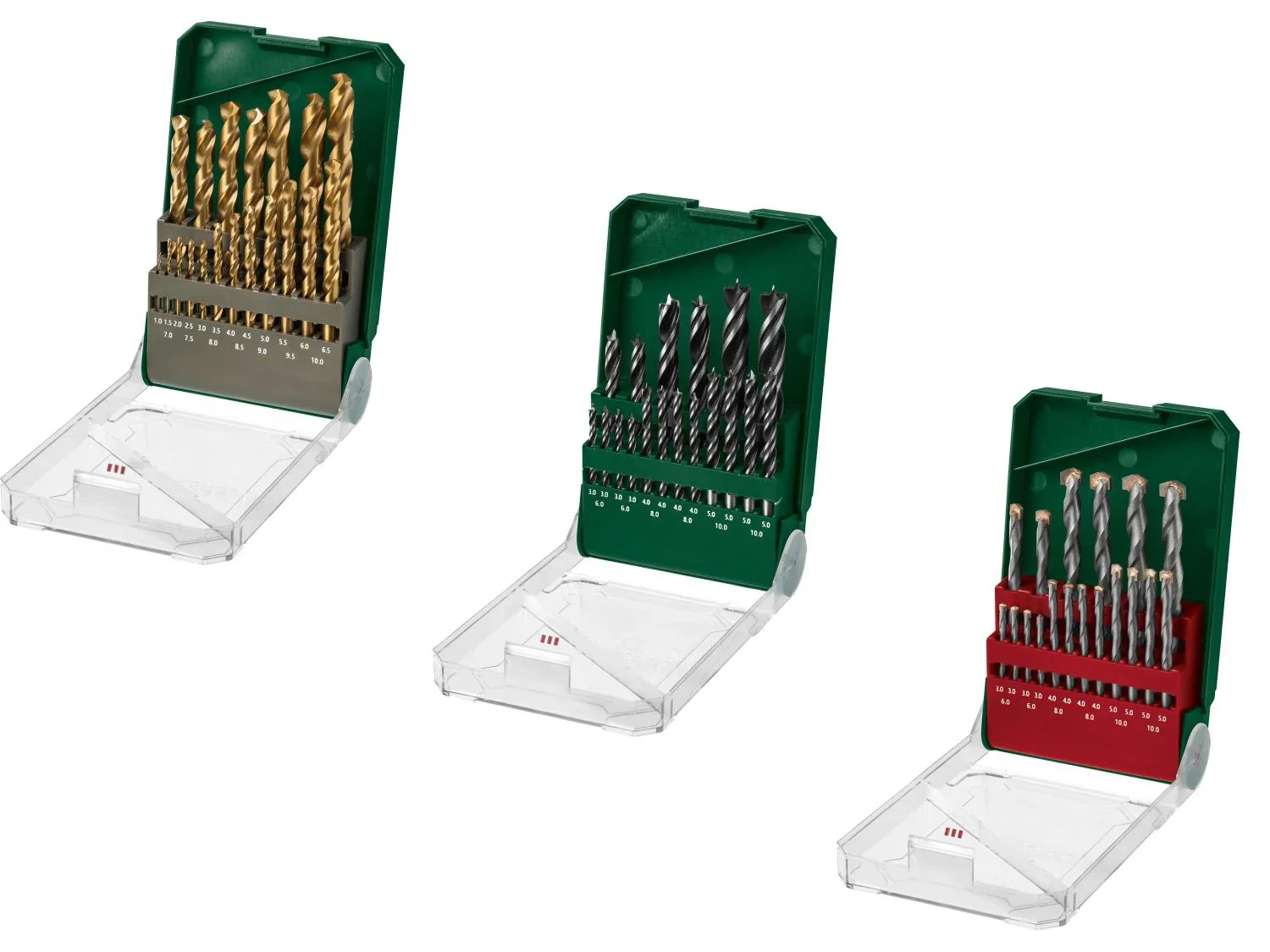 PARKSIDE Set de forets ou Mches  bois