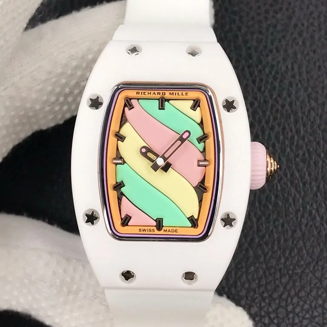 Richard Mille RM-07 Bon Bon RM Factory White Strap